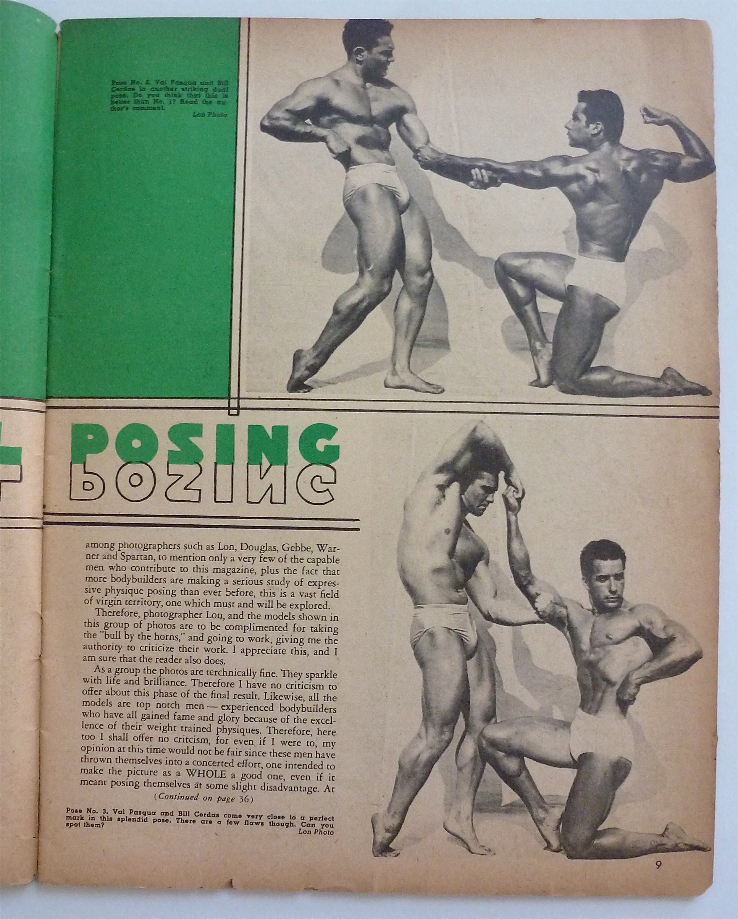 Muscle Power Magazine February 1950 Ed Theriault