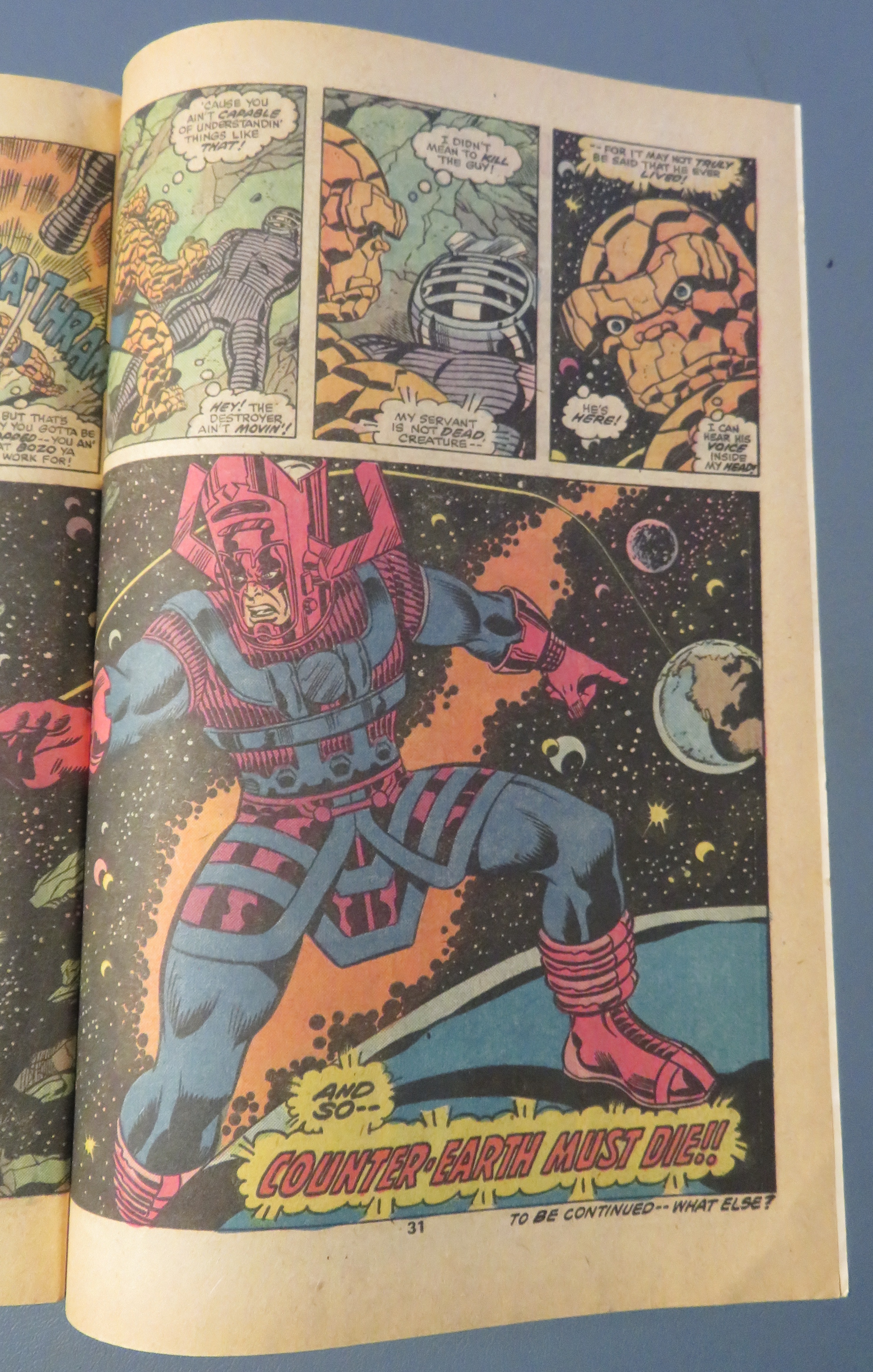Fantastic Four Comic July 1976 The Destroyer
