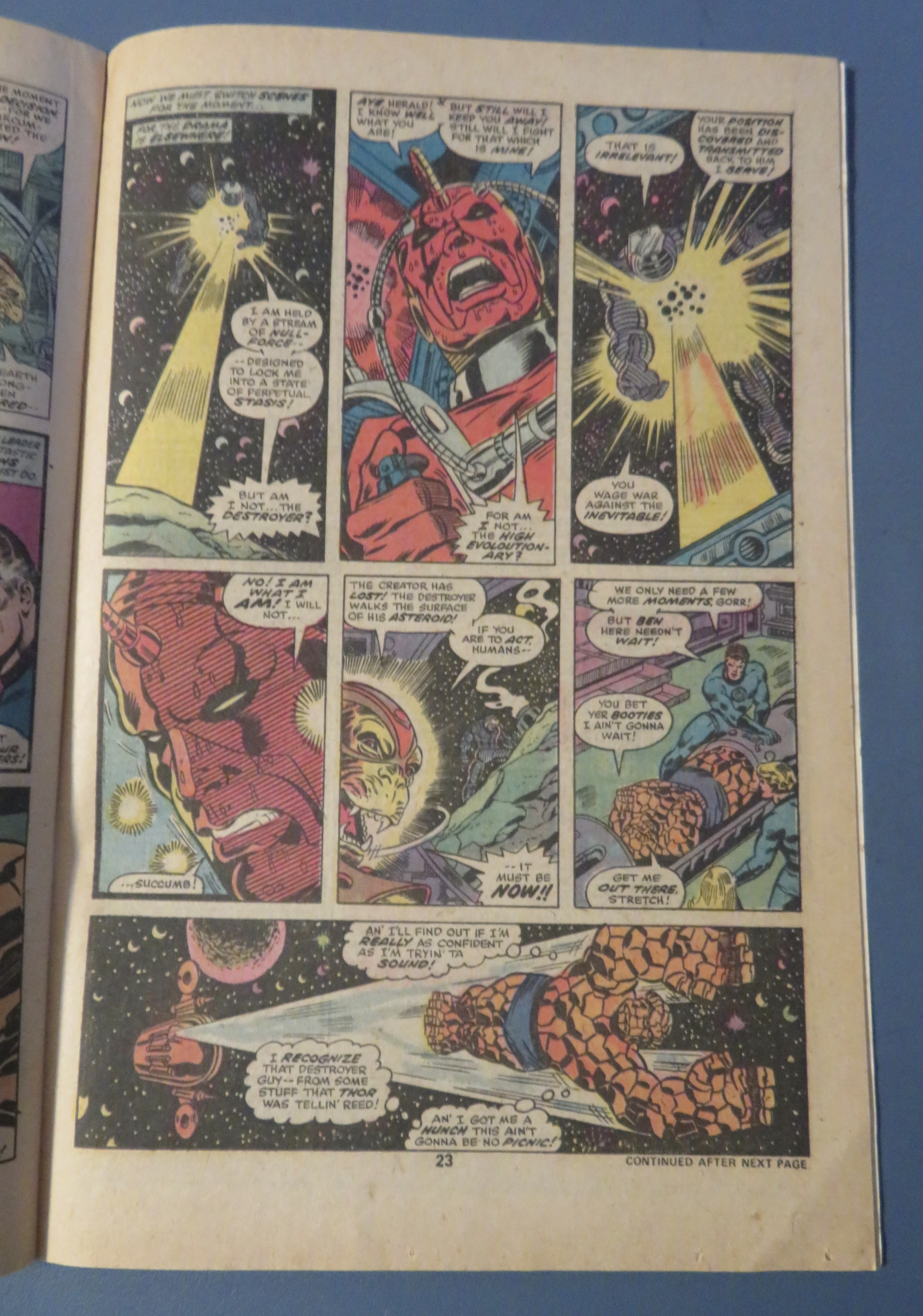 Fantastic Four Comic July 1976 The Destroyer