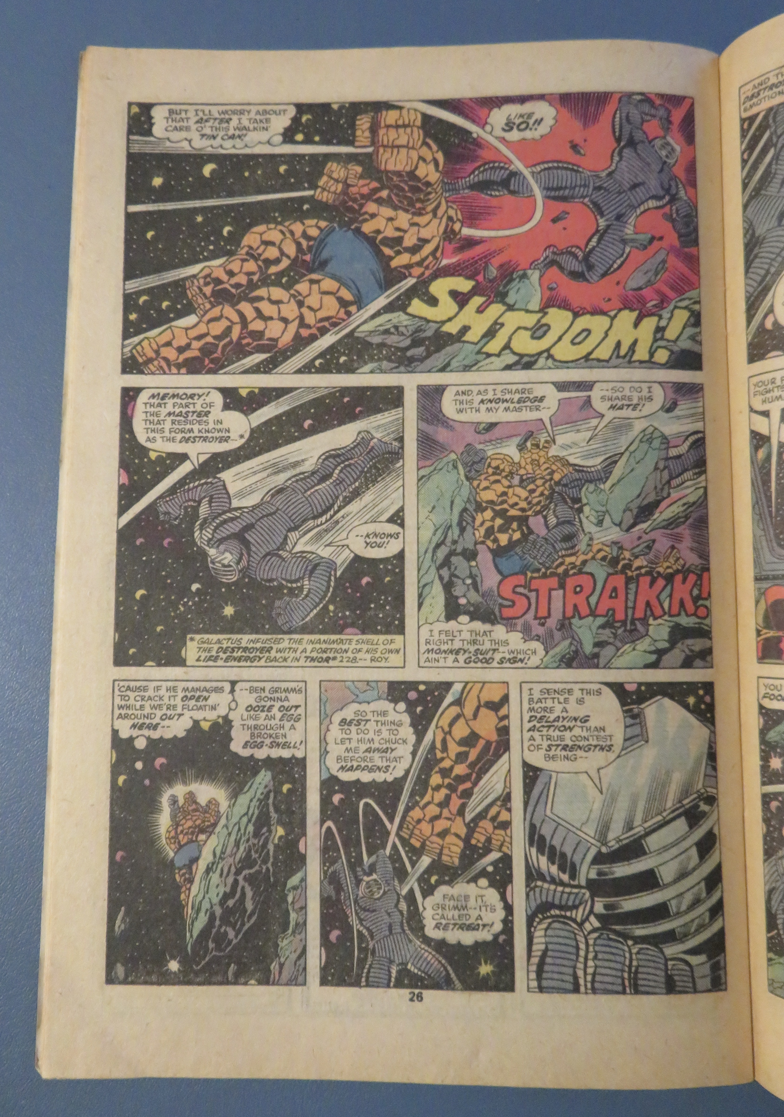 Fantastic Four Comic July 1976 The Destroyer