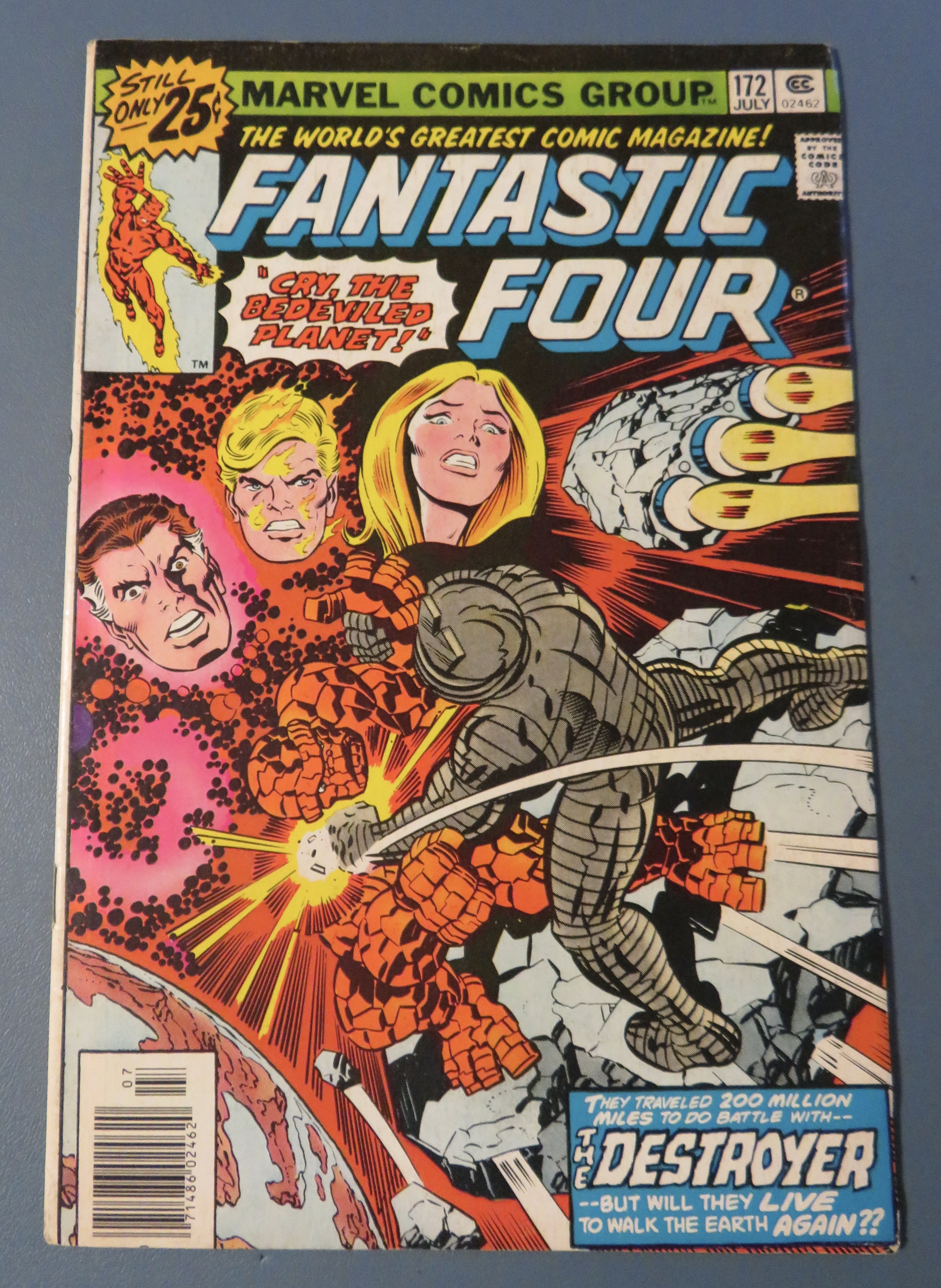 Fantastic Four Comic July 1976 The Destroyer