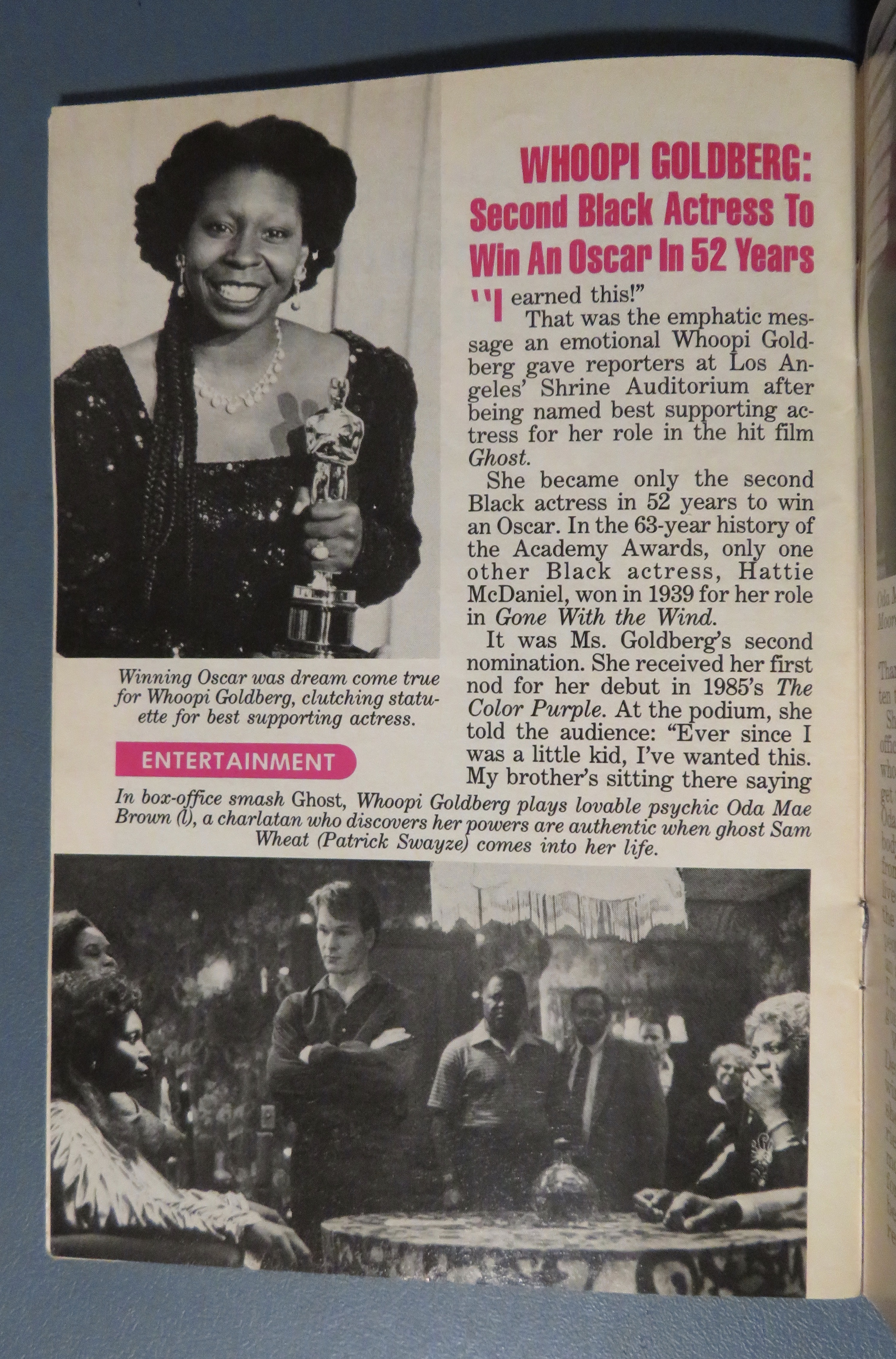 Jet Magazine April 22, 1991 Whoopi Goldberg