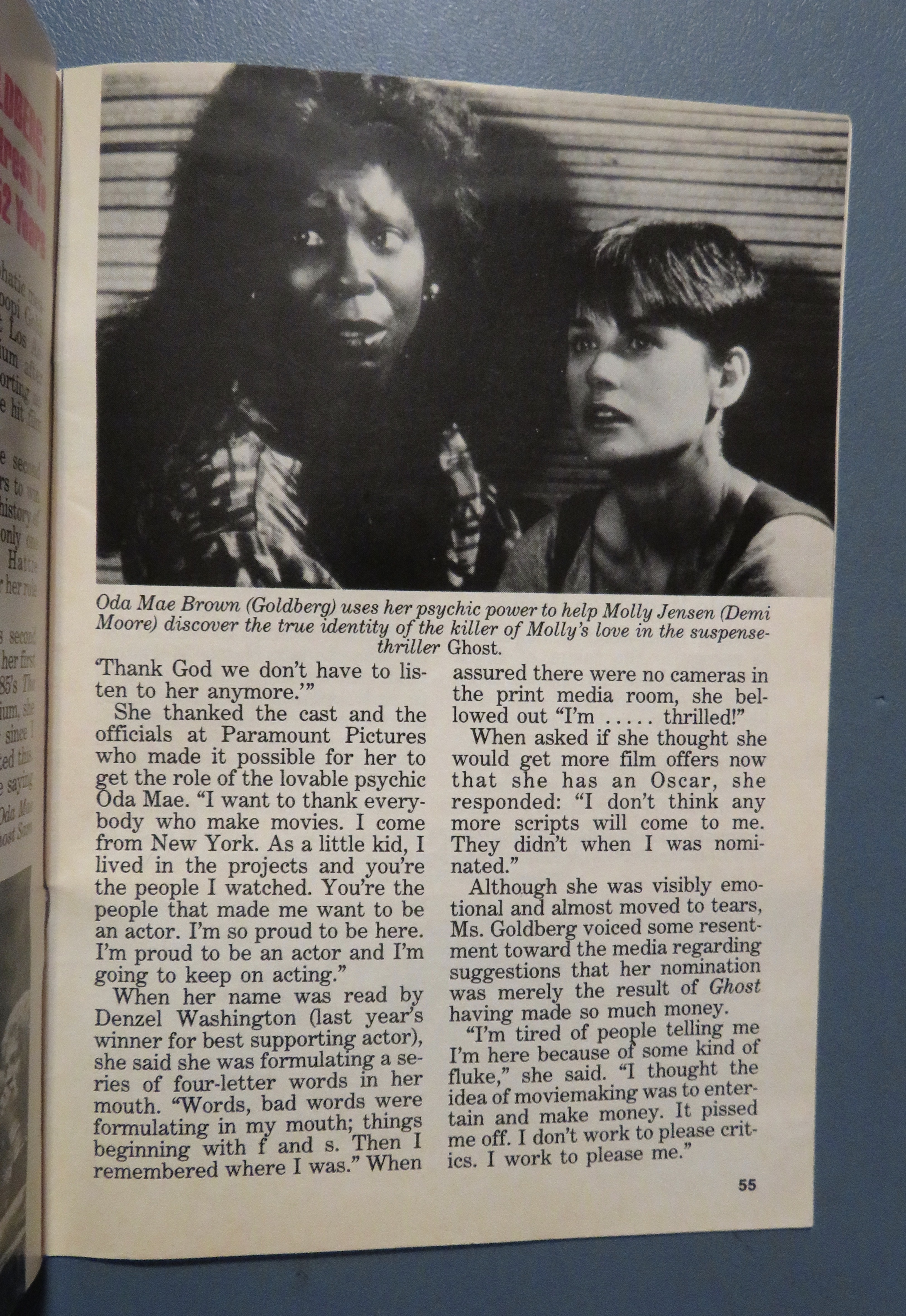 Jet Magazine April 22, 1991 Whoopi Goldberg