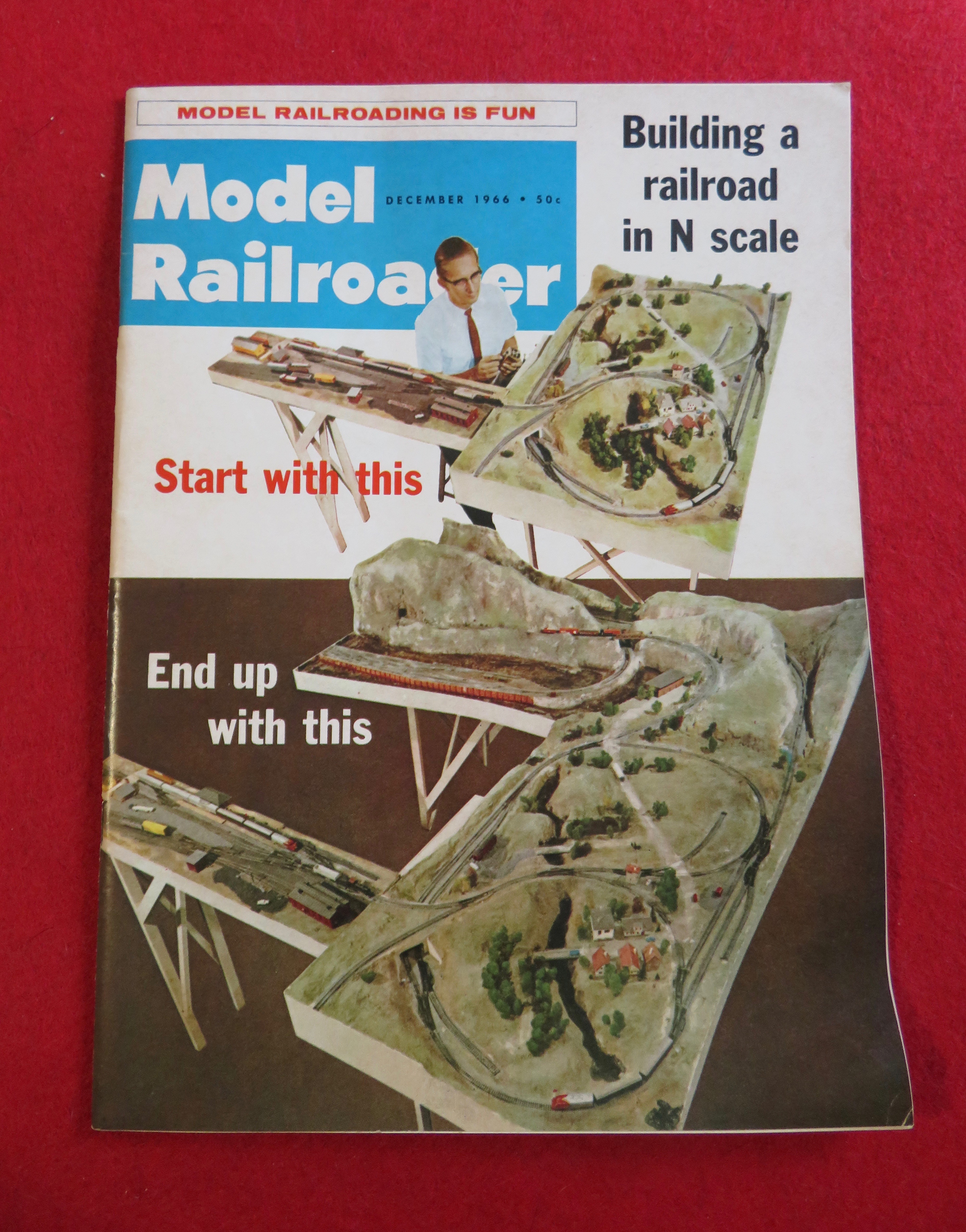 Model Railroader Magazine December 1966
