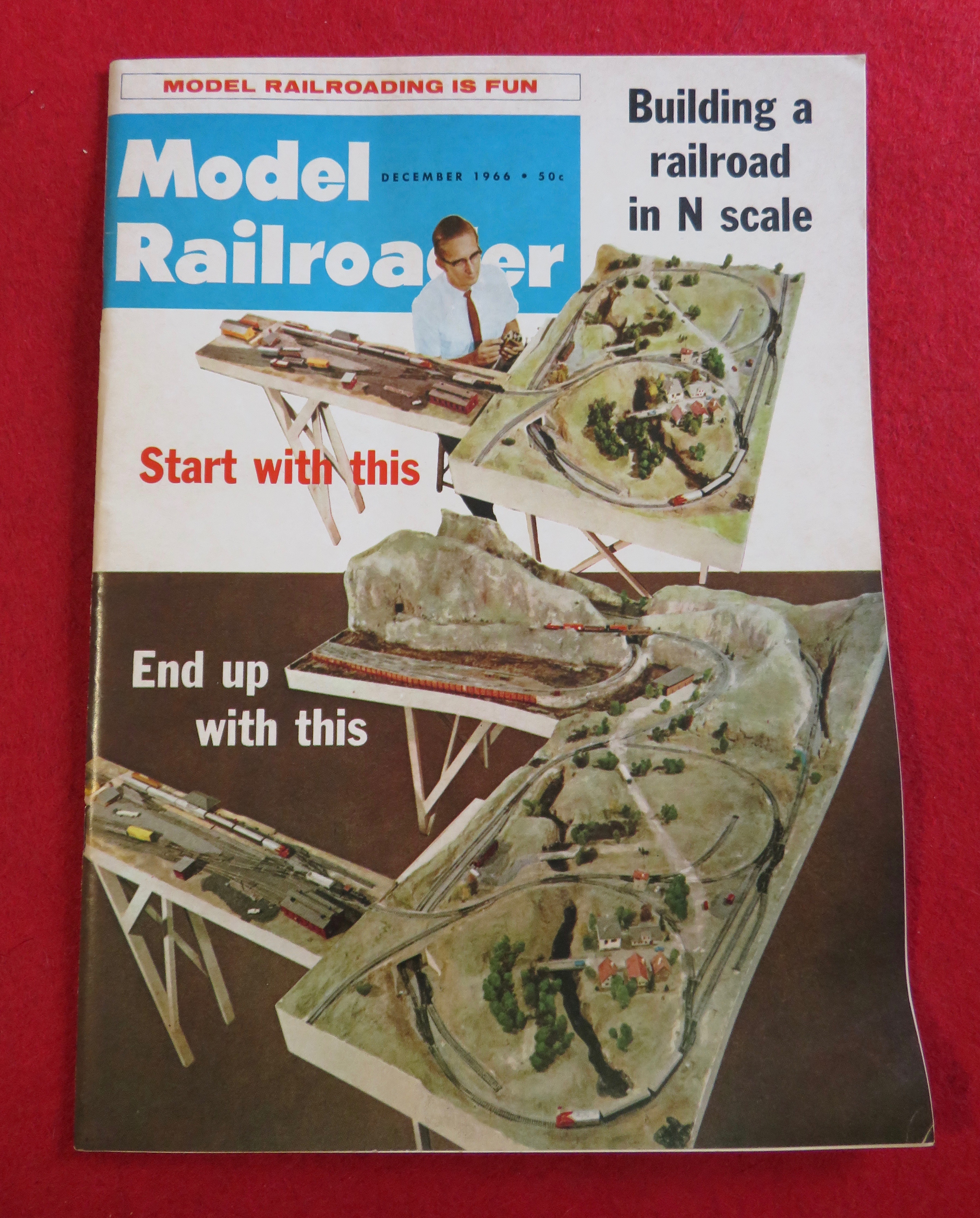 Model Railroader Magazine December 1966