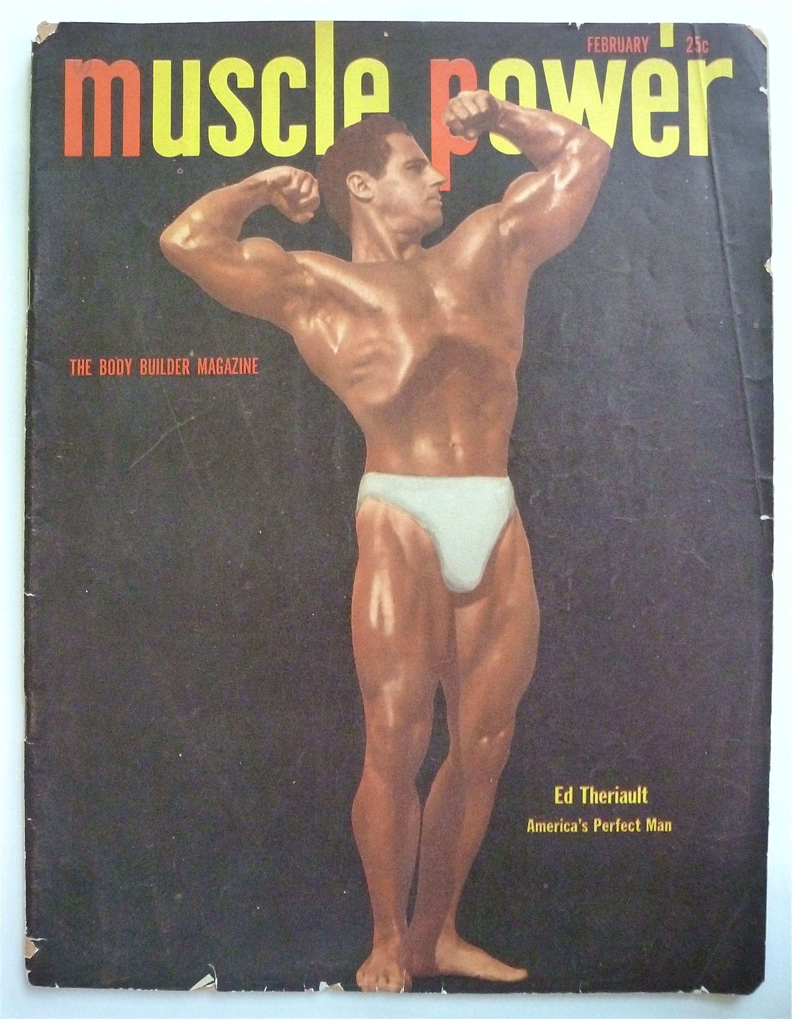 Muscle Power Magazine February 1950 Ed Theriault