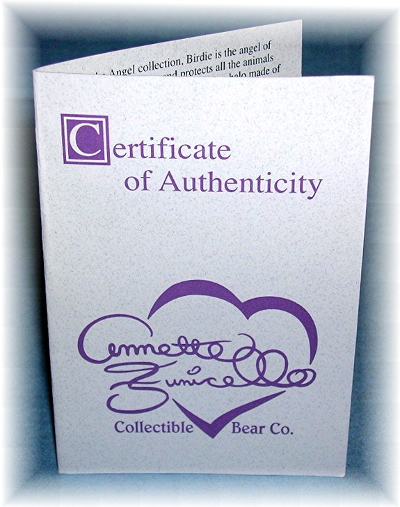 Annette Funicello Mohair BIRDIE Bear 13 1/2  Inch