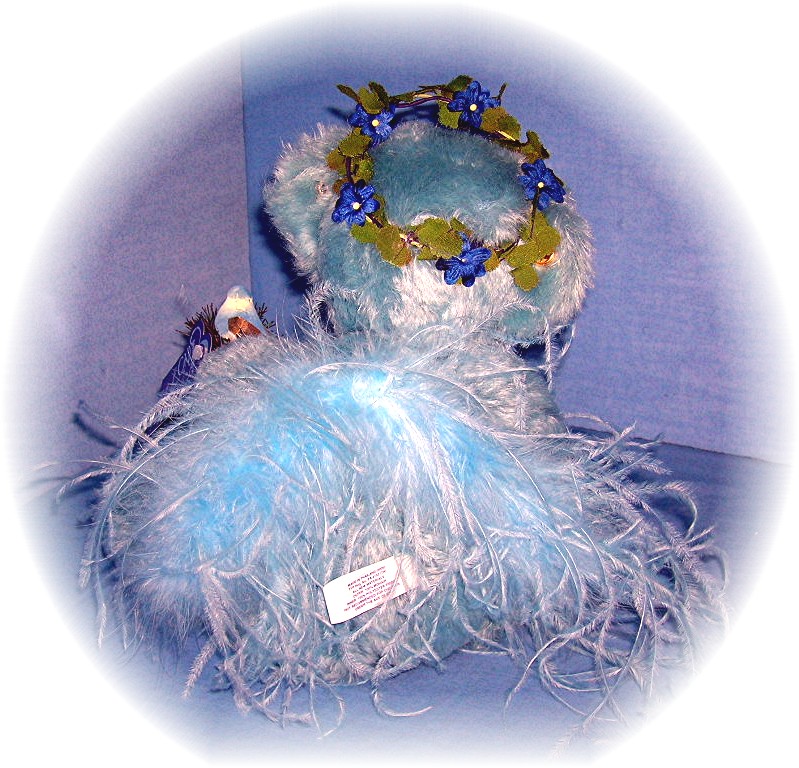 Annette Funicello Mohair BIRDIE Bear 13 1/2  Inch