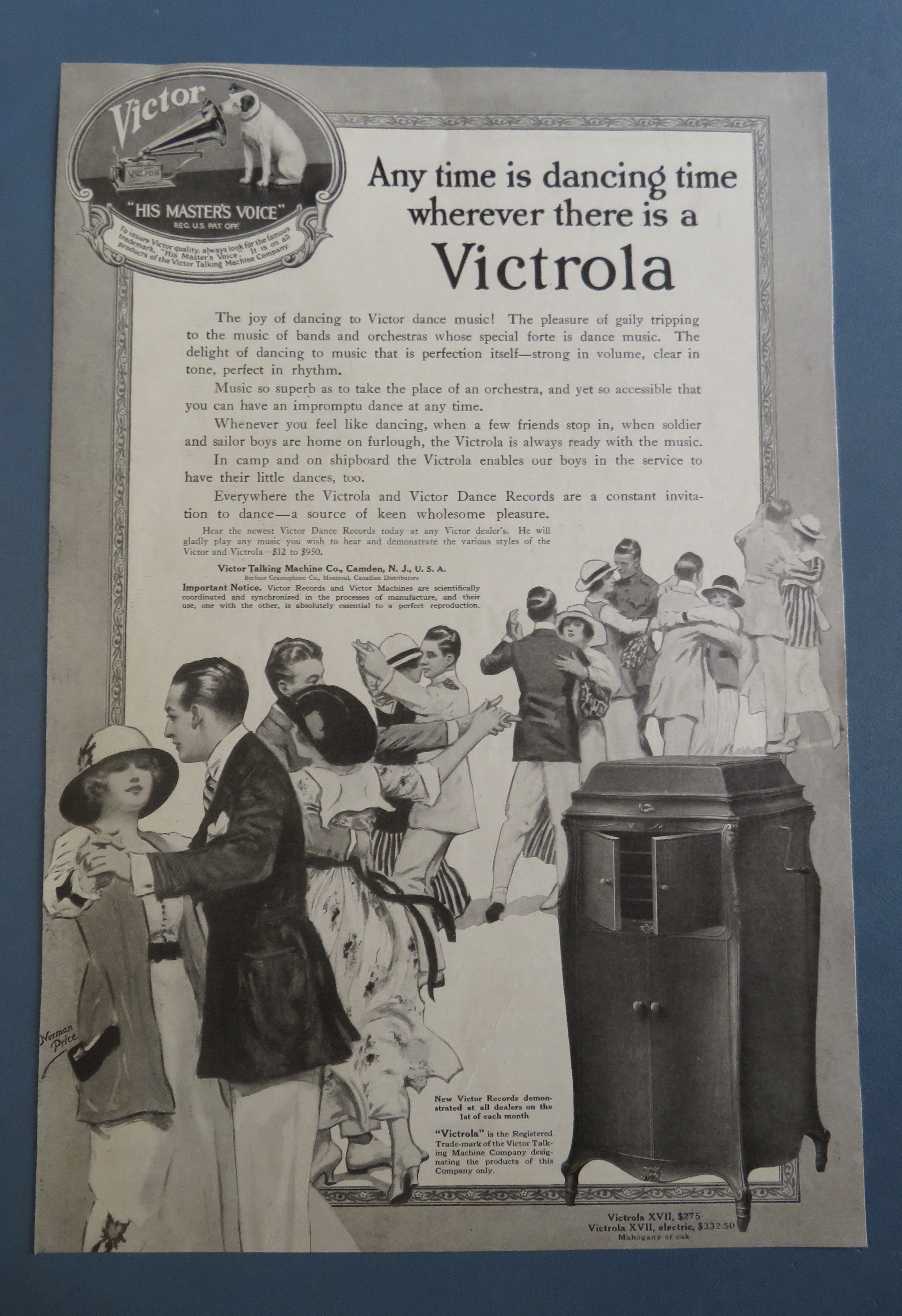 1920's Victrola with People Dancing