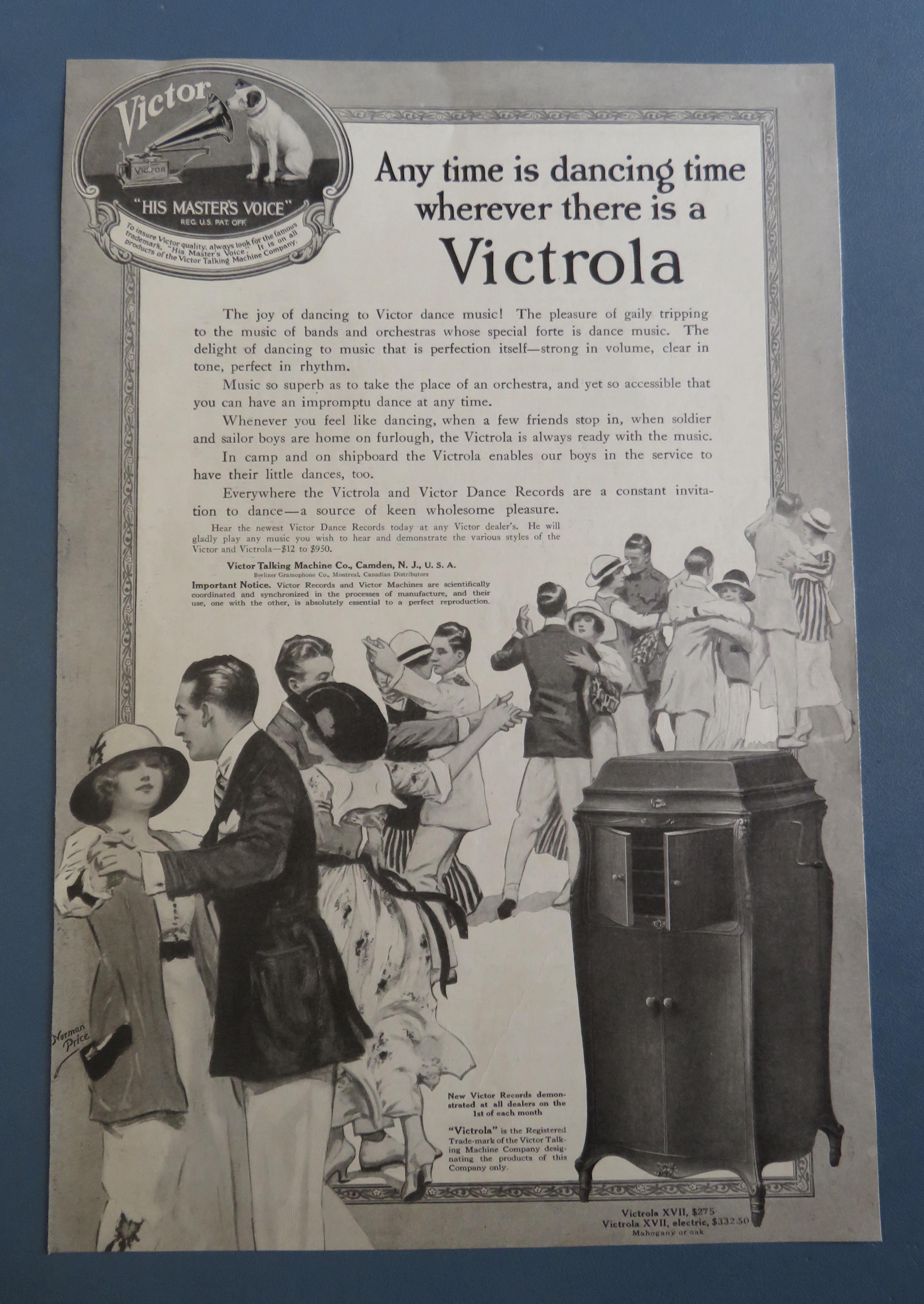 1920's Victrola with People Dancing