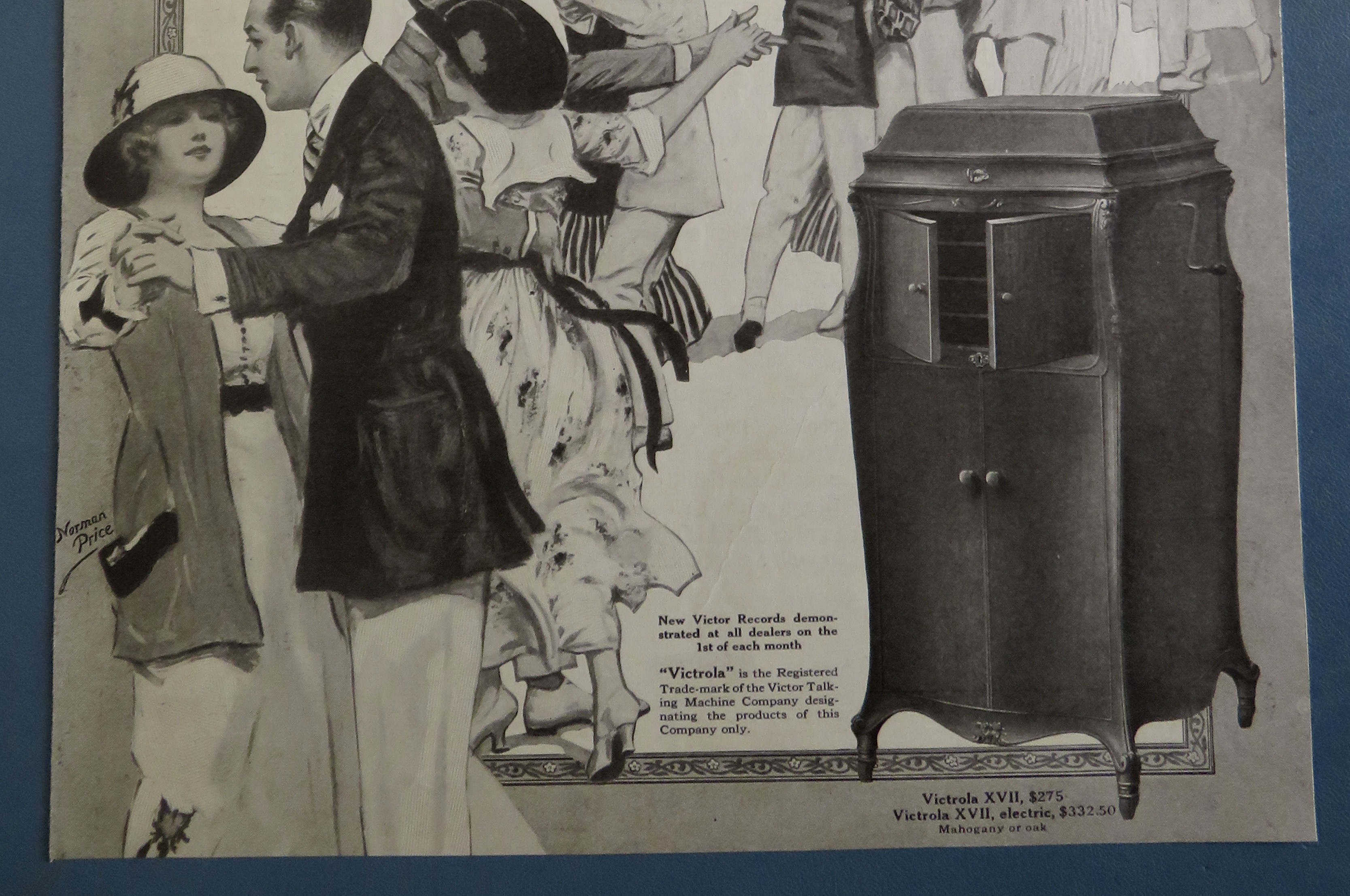 1920's Victrola with People Dancing