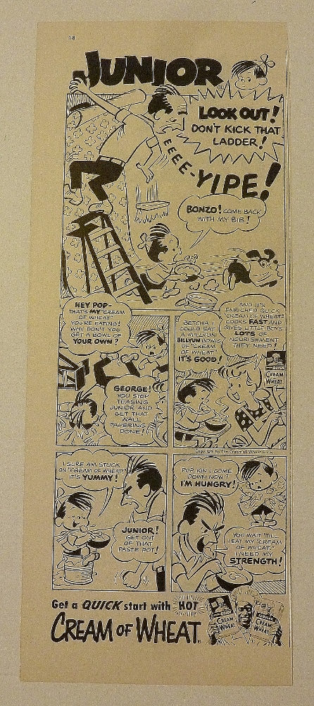 1953 Cream Of Wheat With Junior