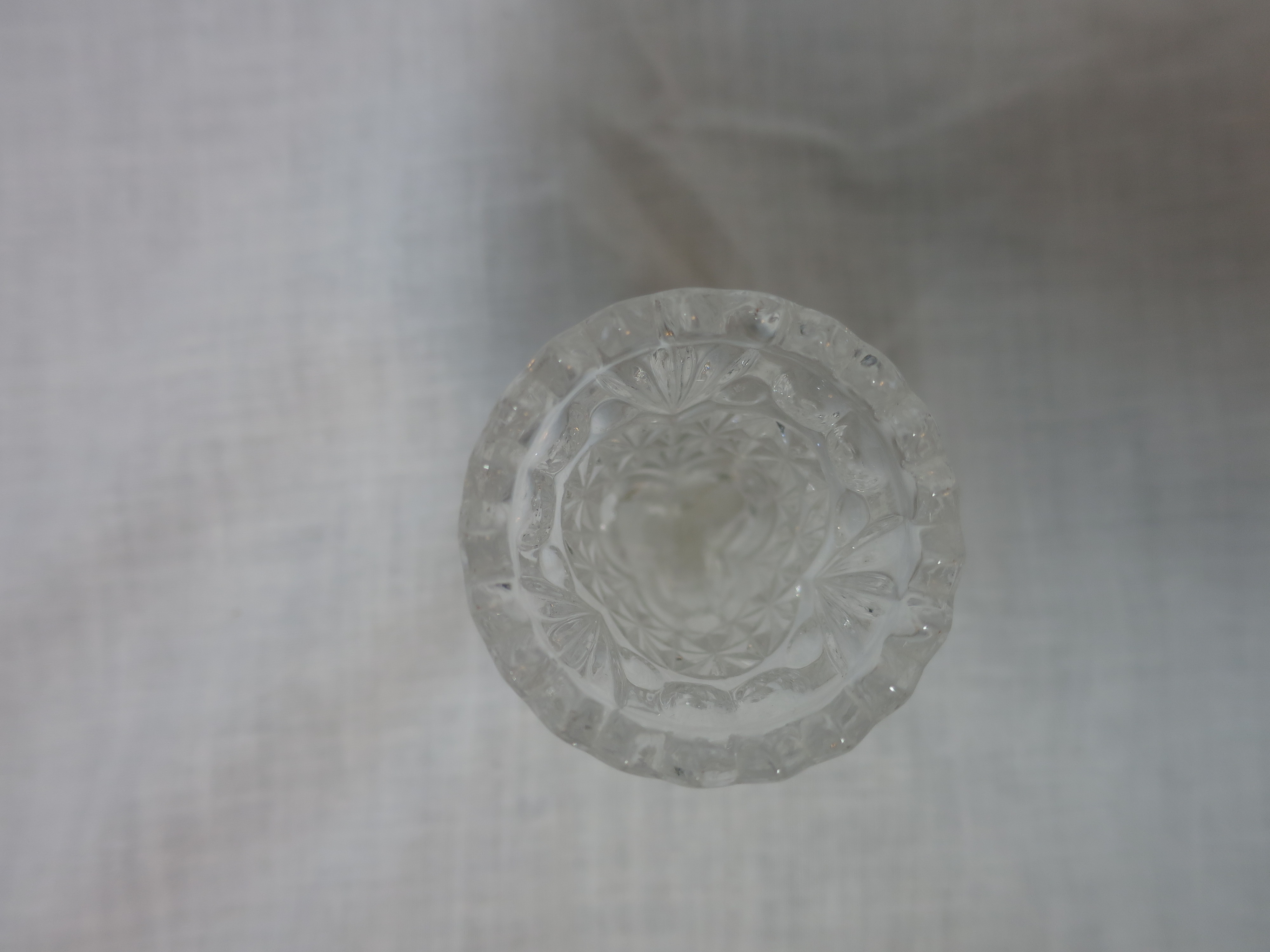 Crystal Toothpick Holder with three birds