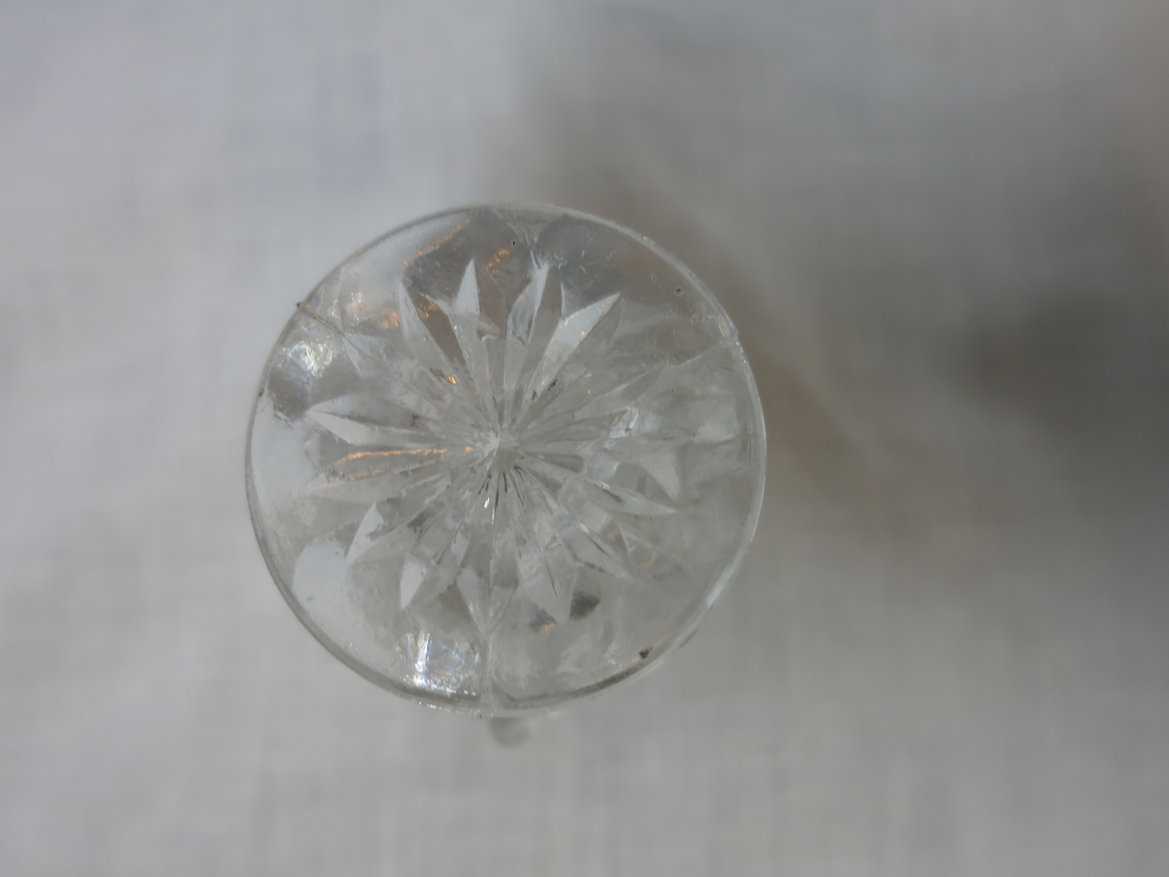 Crystal Toothpick Holder with three birds