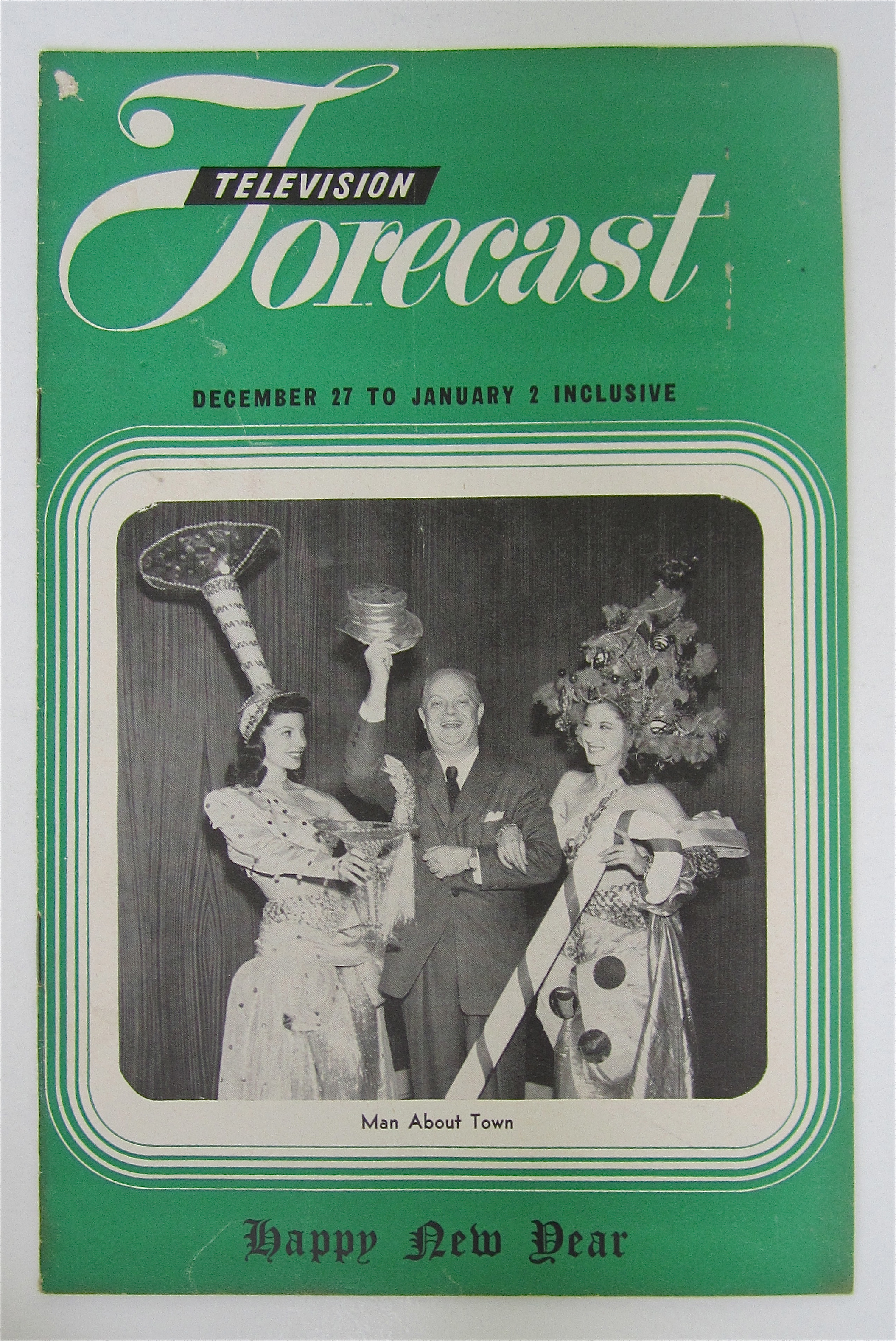 Television Forecast December 27, 1948 Man About Town