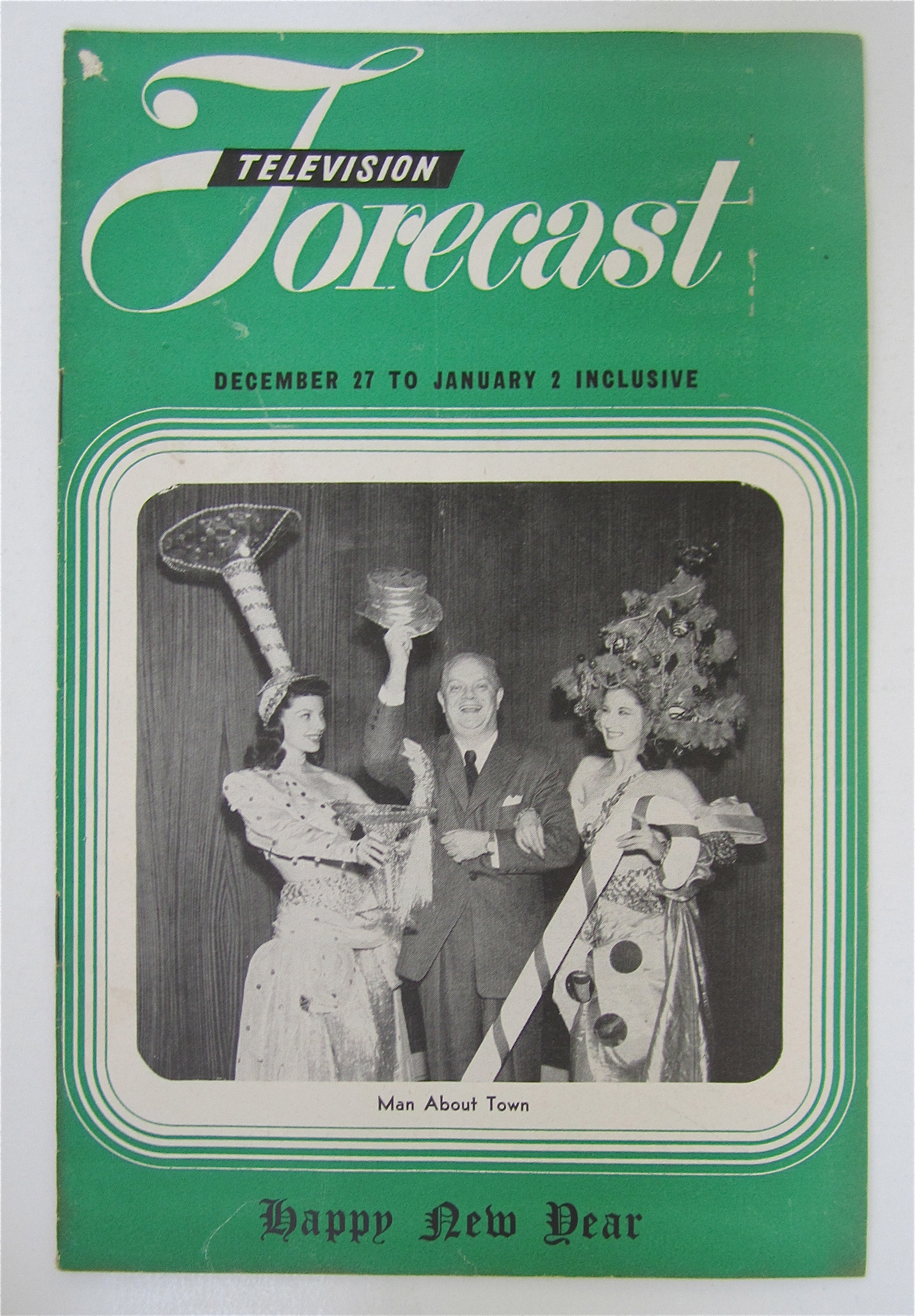 Television Forecast December 27, 1948 Man About Town
