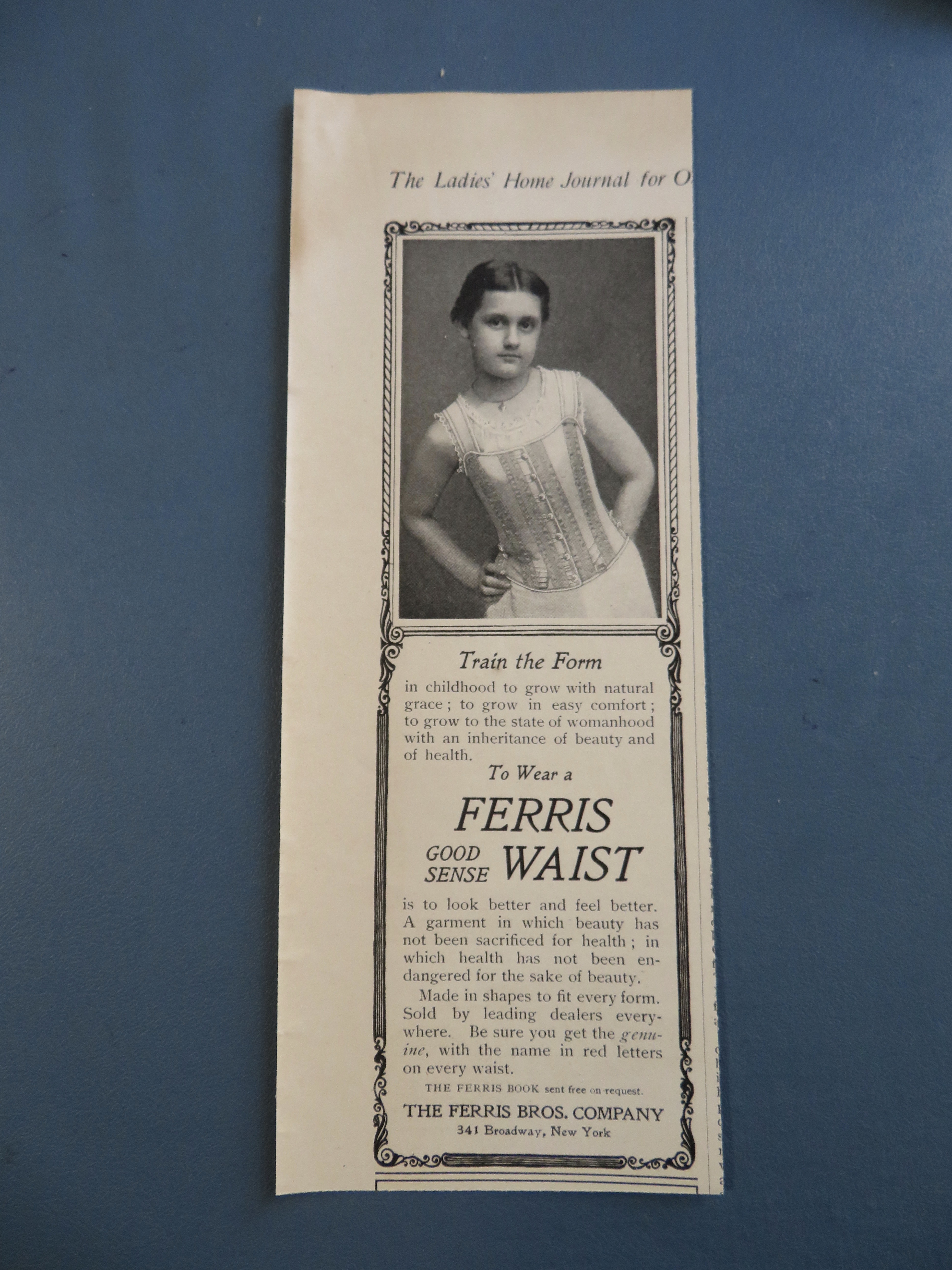 1902 Ferris Waist with Little Girl
