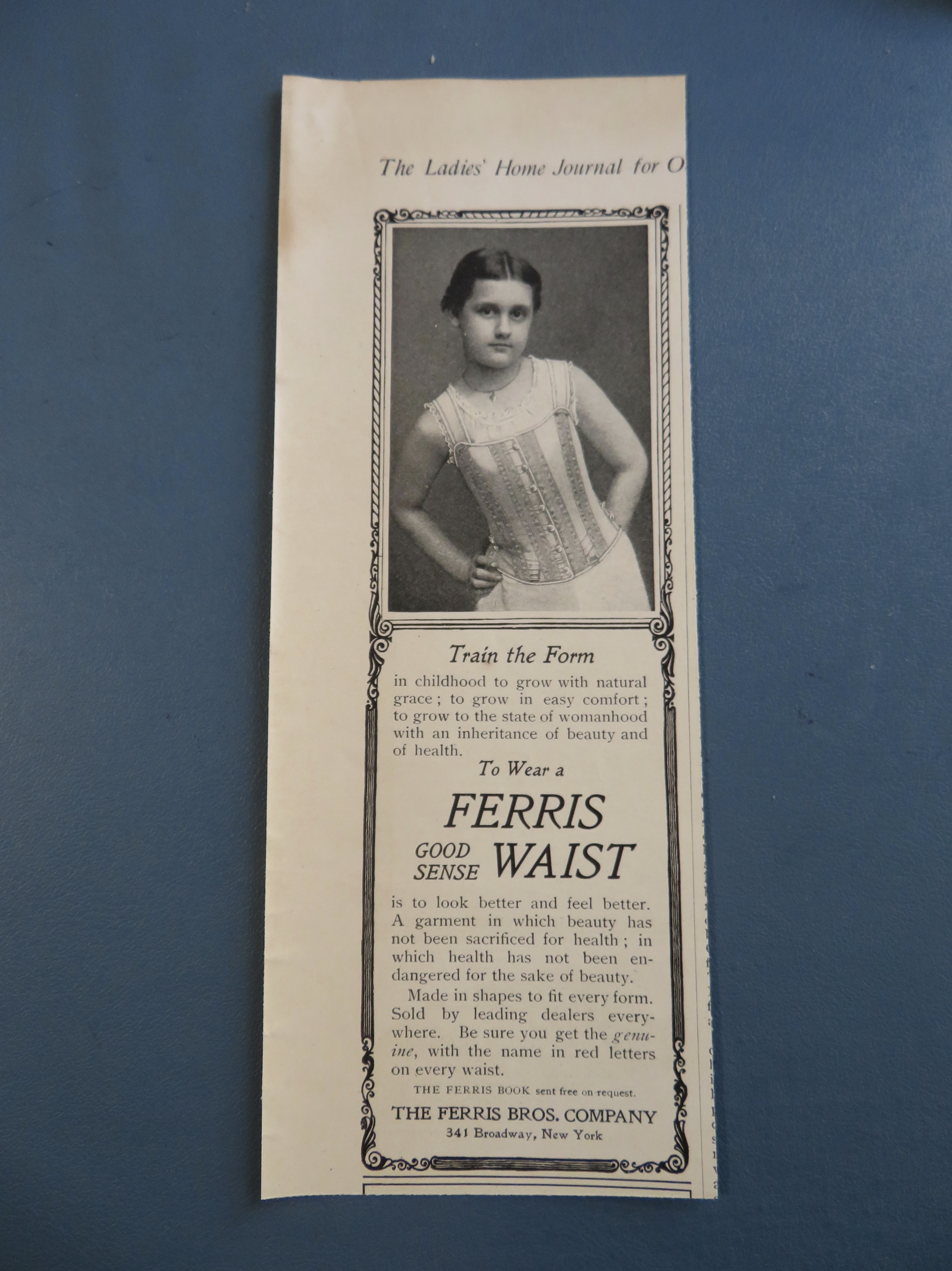 1902 Ferris Waist with Little Girl