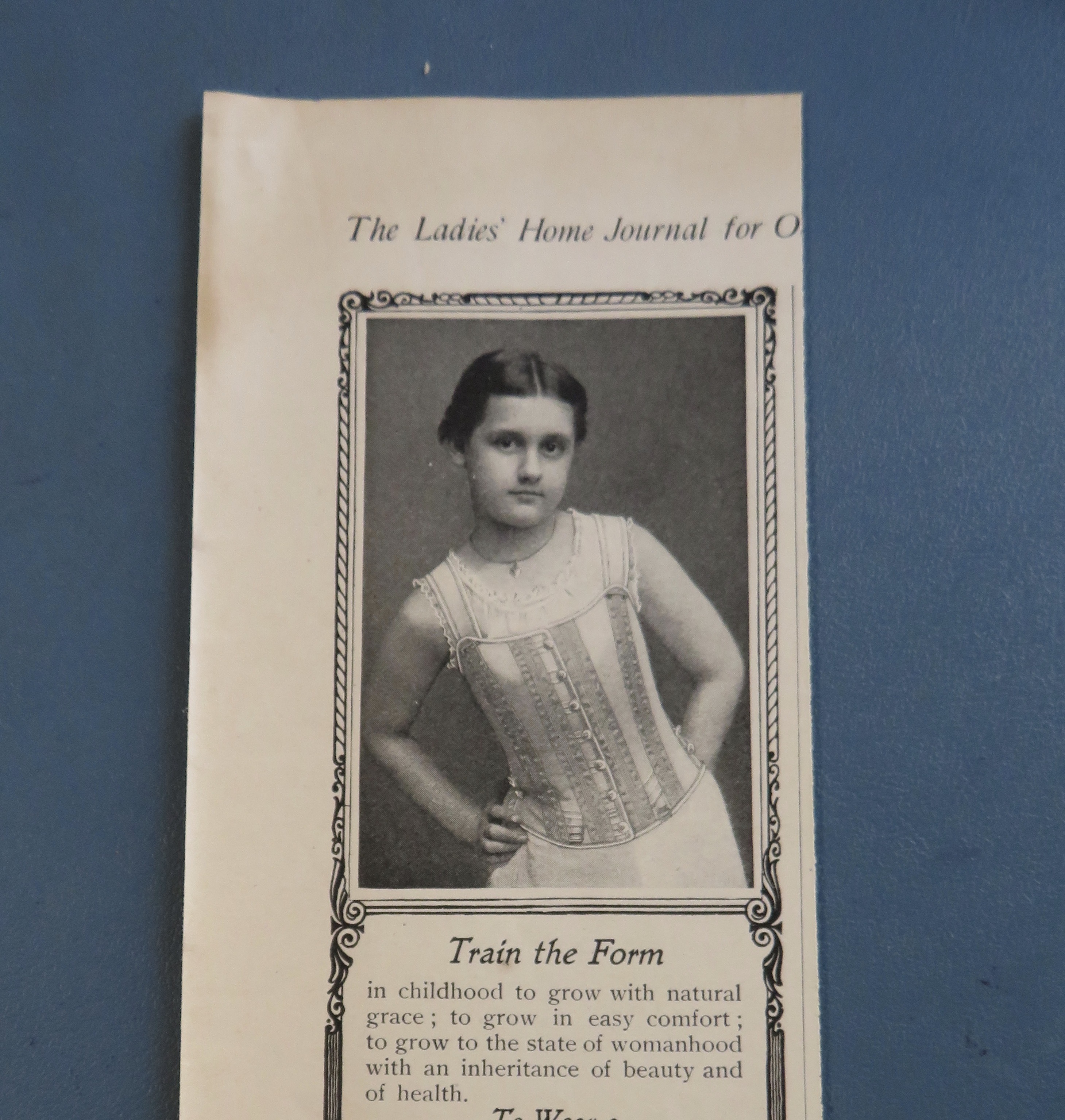 1902 Ferris Waist with Little Girl