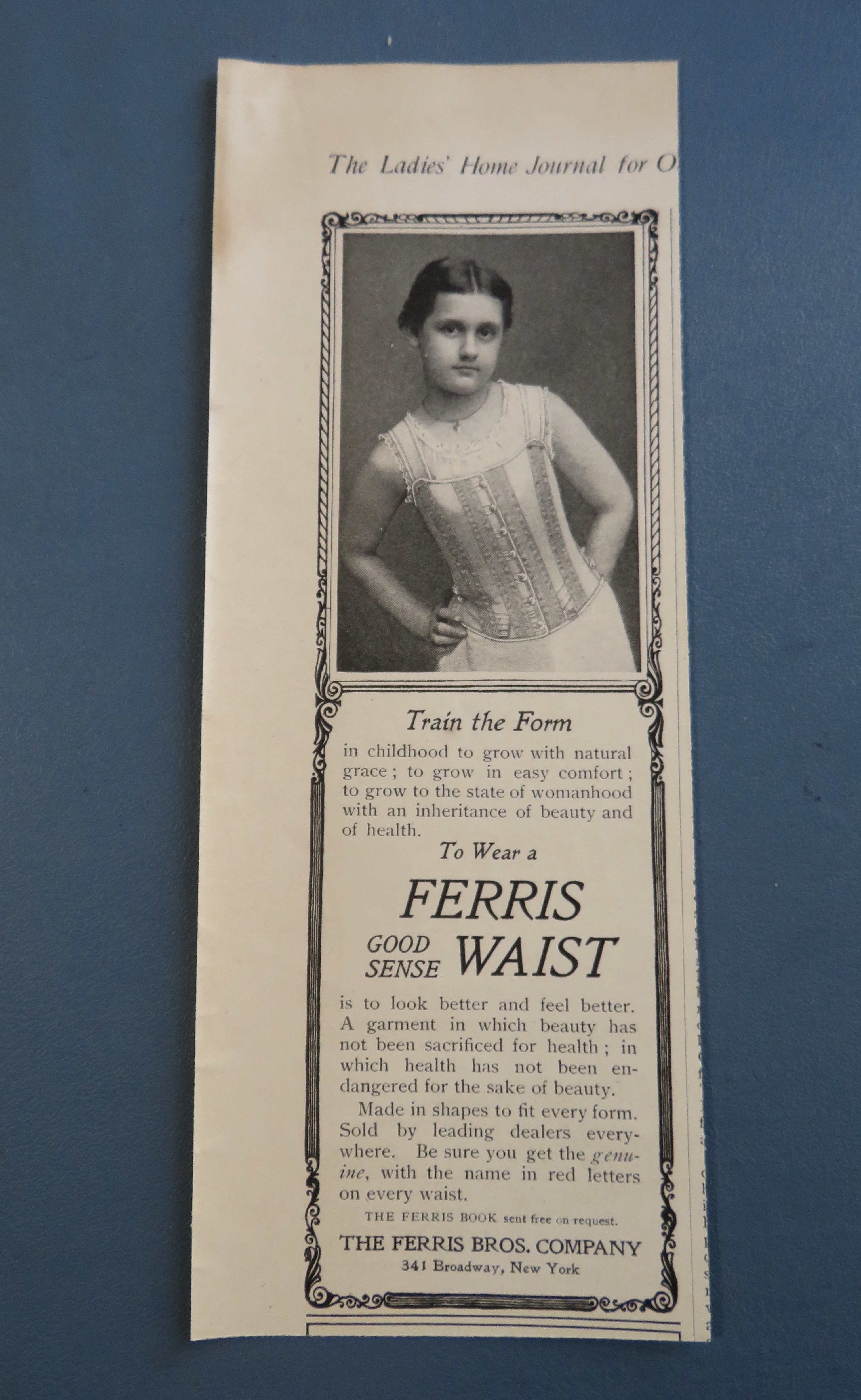 1902 Ferris Waist with Little Girl