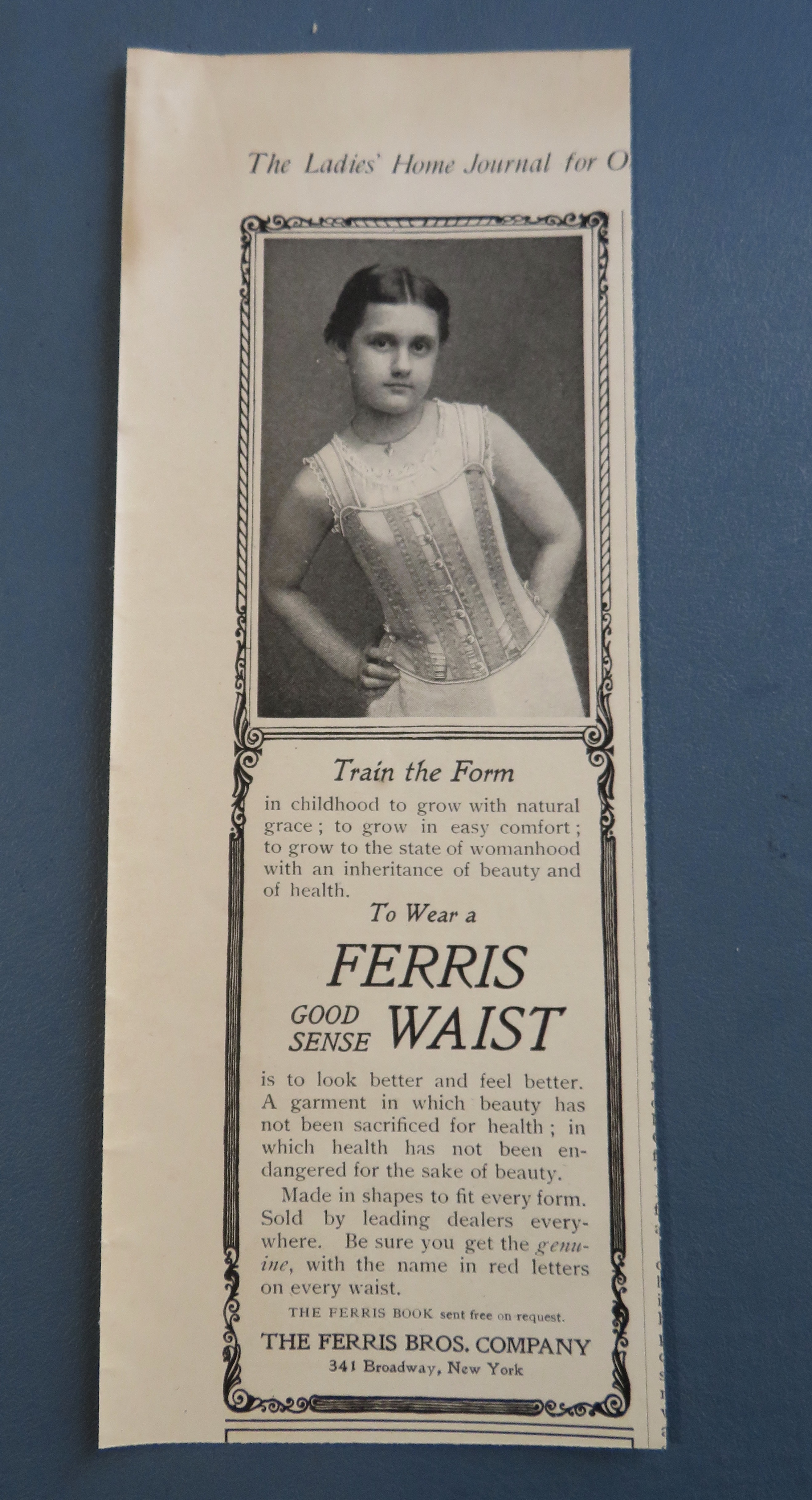 1902 Ferris Waist with Little Girl