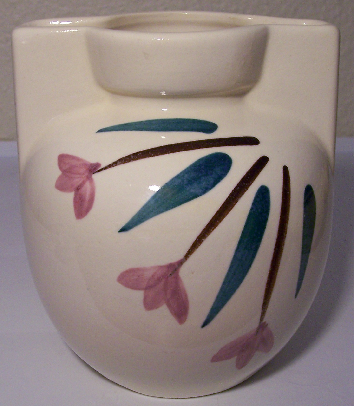 Purinton Pottery Floral Decorated 5-3/4" Vase!