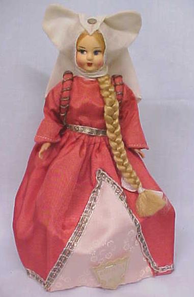 Lenci Style Doll Italy Rapunzel