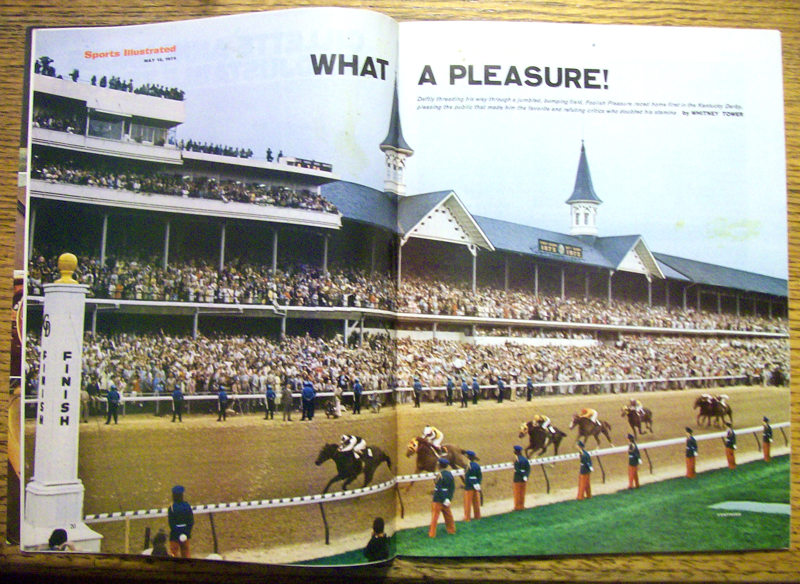 Sports Illustrated Magazine-May 12, 1975-The Derby