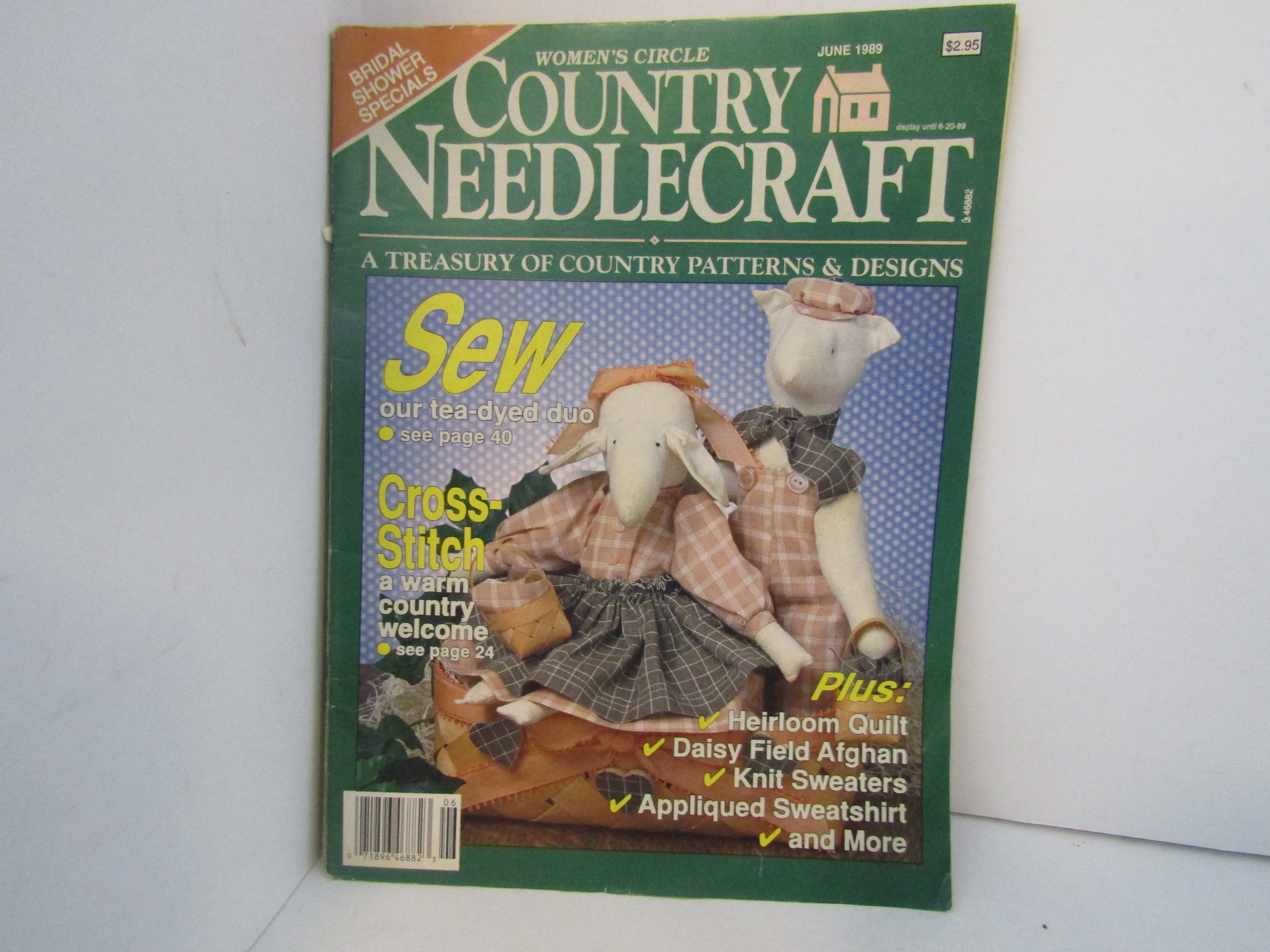 Vintage Women's Circle Country Needlecraft June 1989