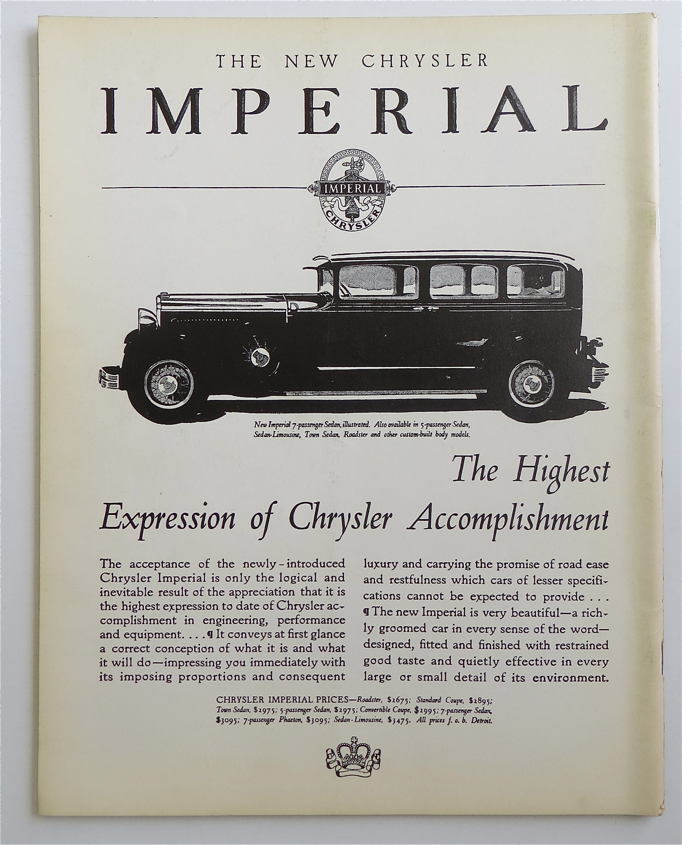 The Classic Car Magazine Fall 1965 Cover Of Classics