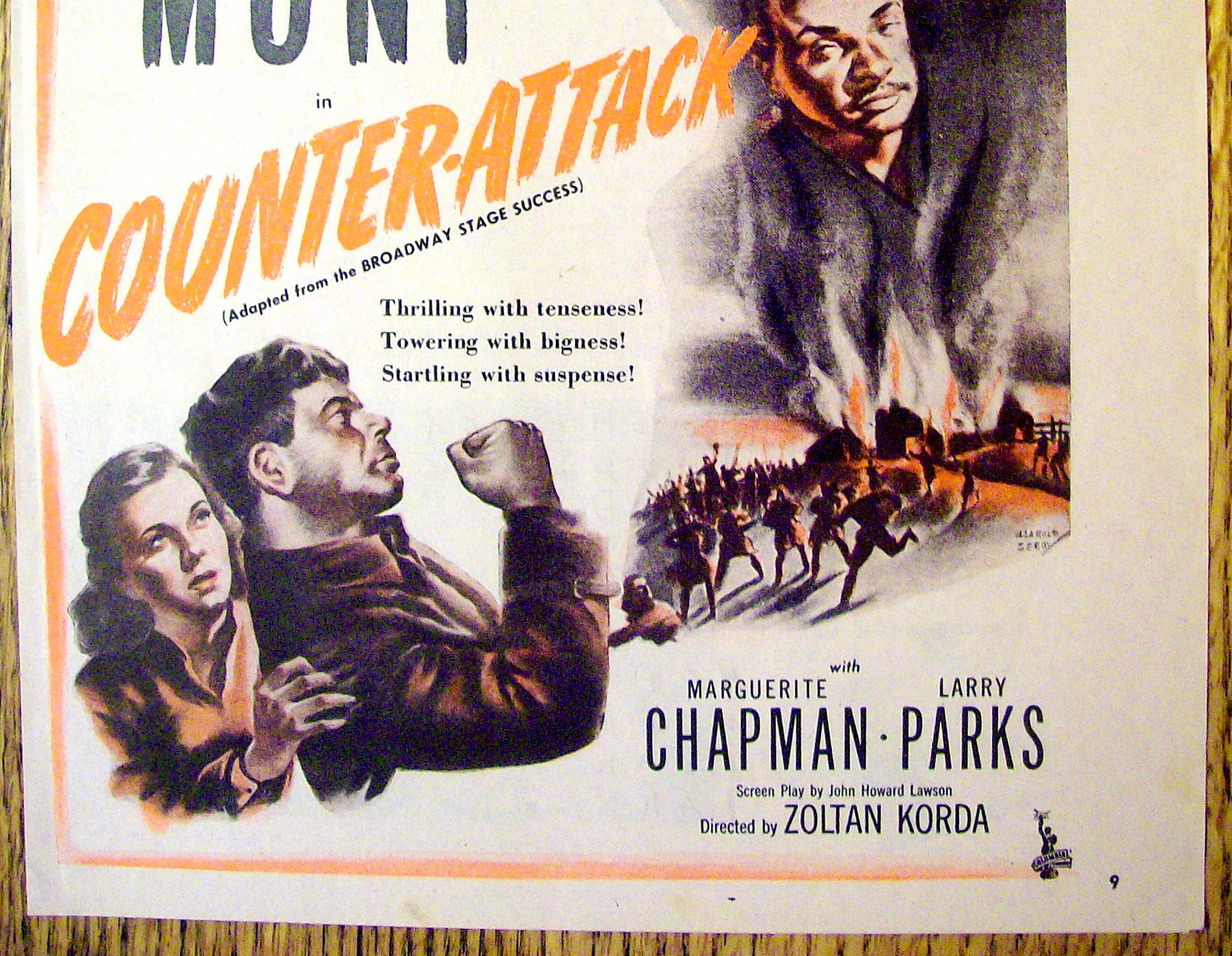 1945 Counter-Attack with Paul Muni