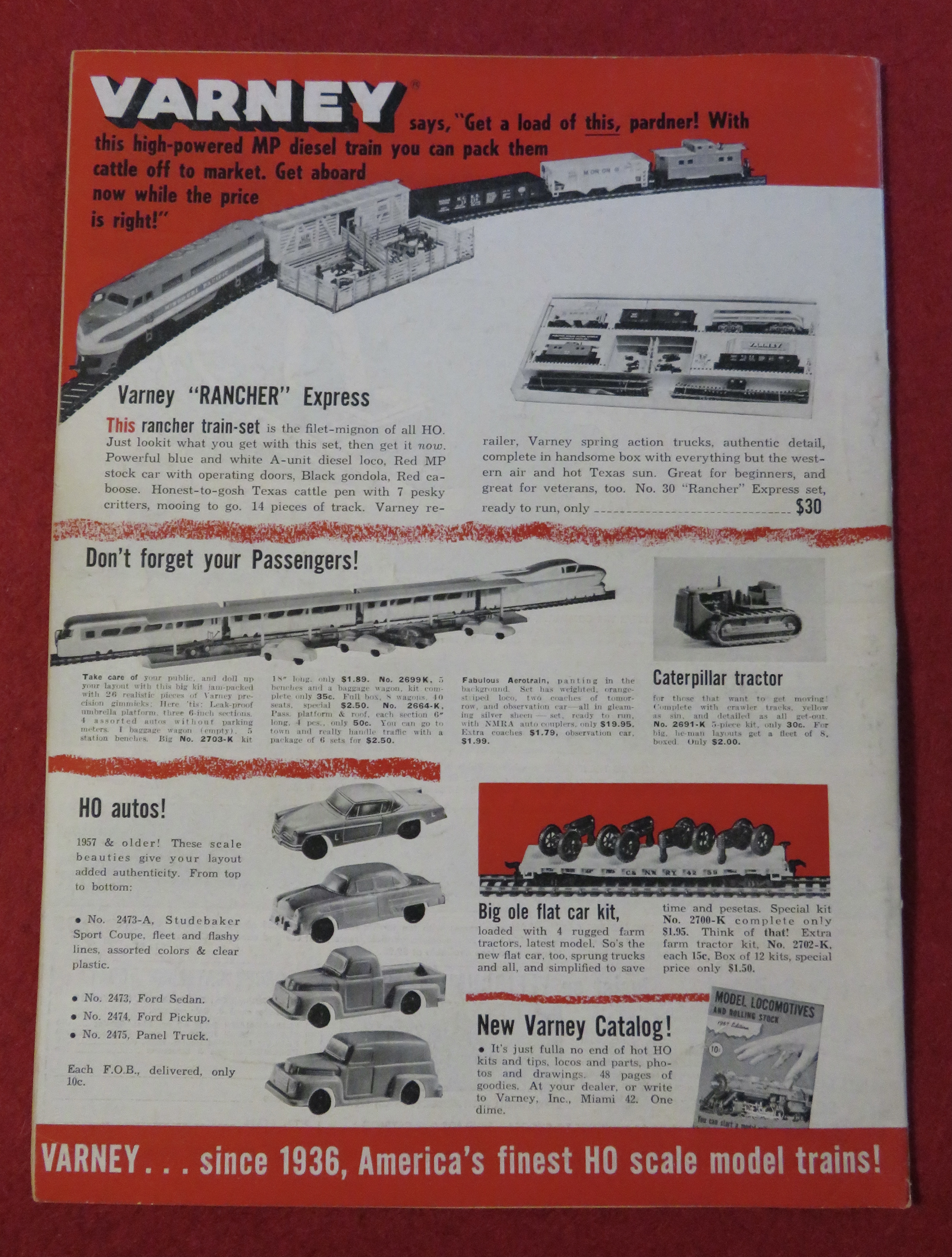 Model Trains Magazine October/November 1957