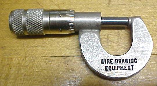Vaughn Machinery 0-.5" Advertising Micrometer