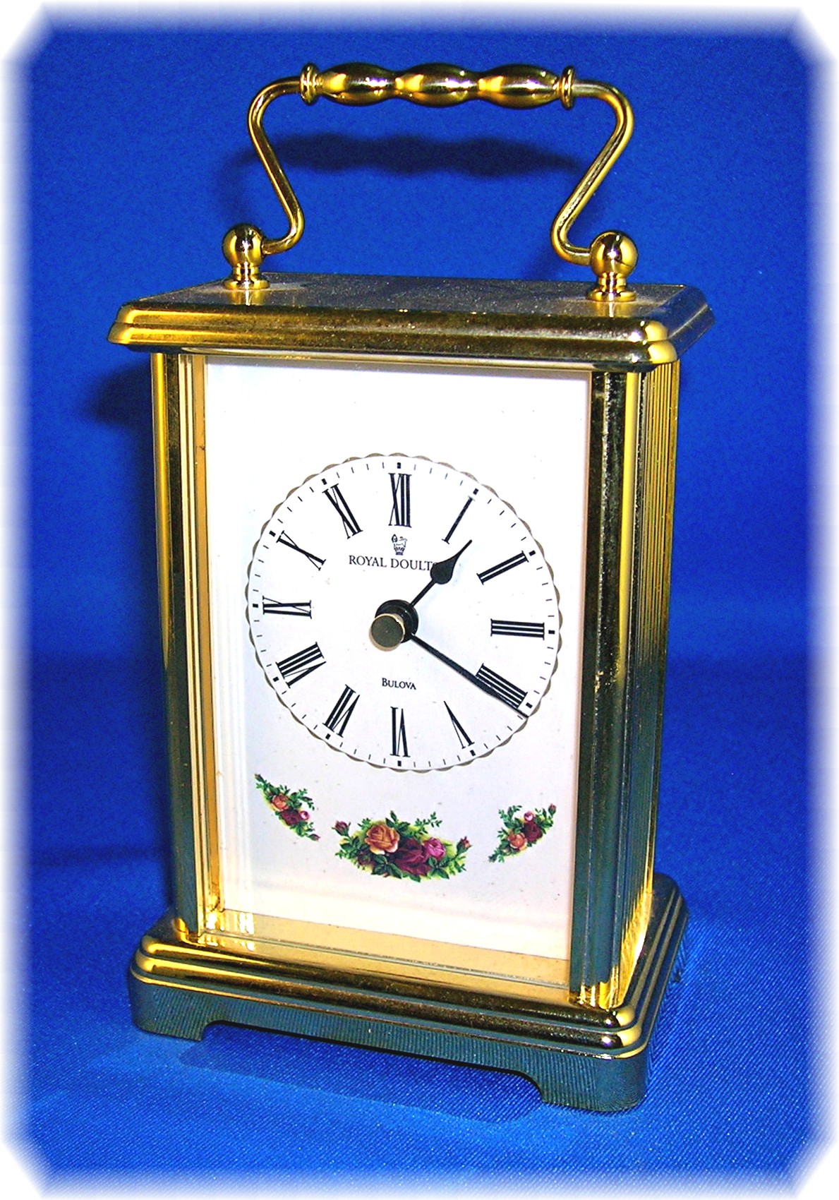 Royal Doulton Bulova Carriage Clock