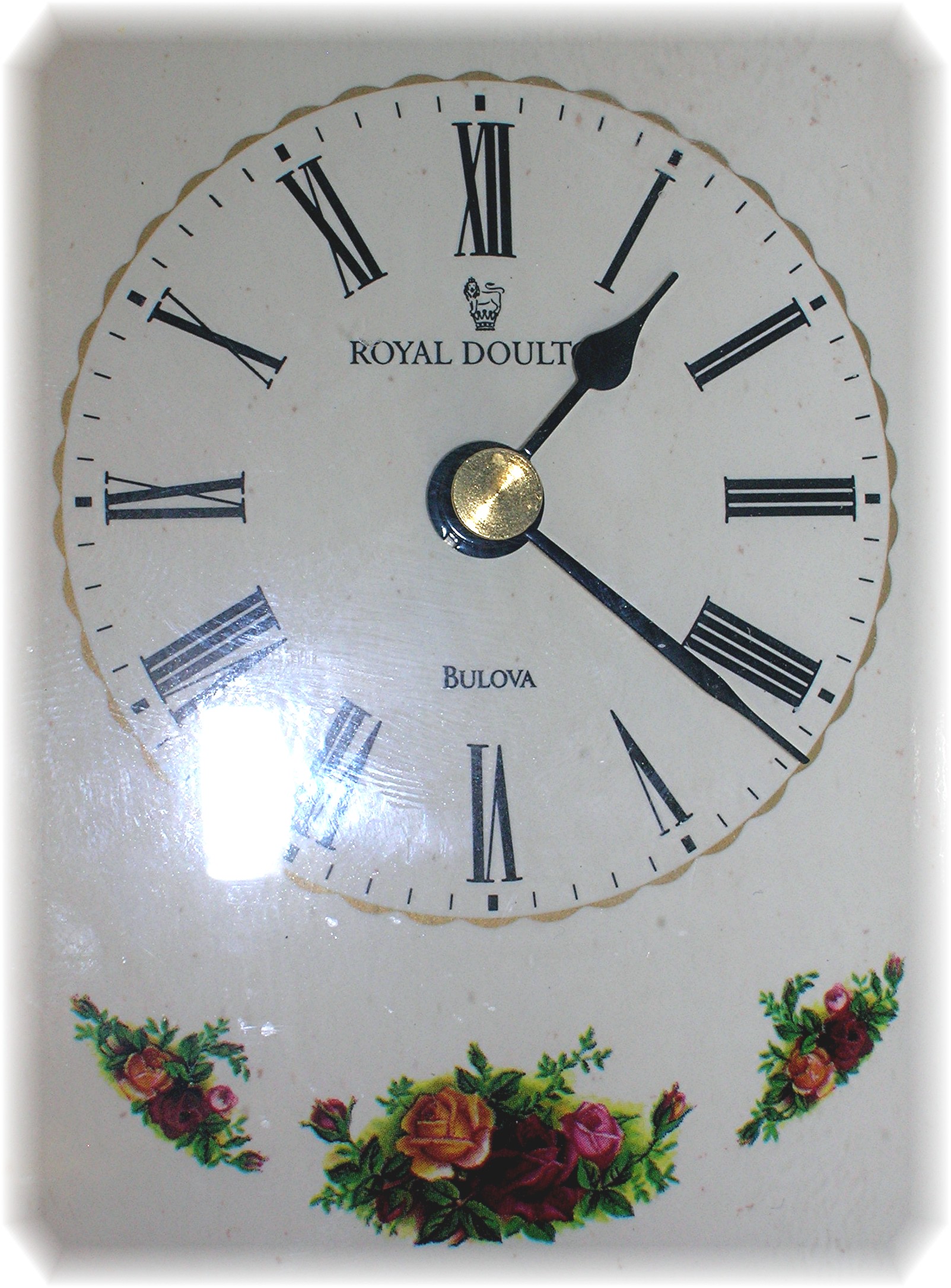 Royal Doulton Bulova Carriage Clock