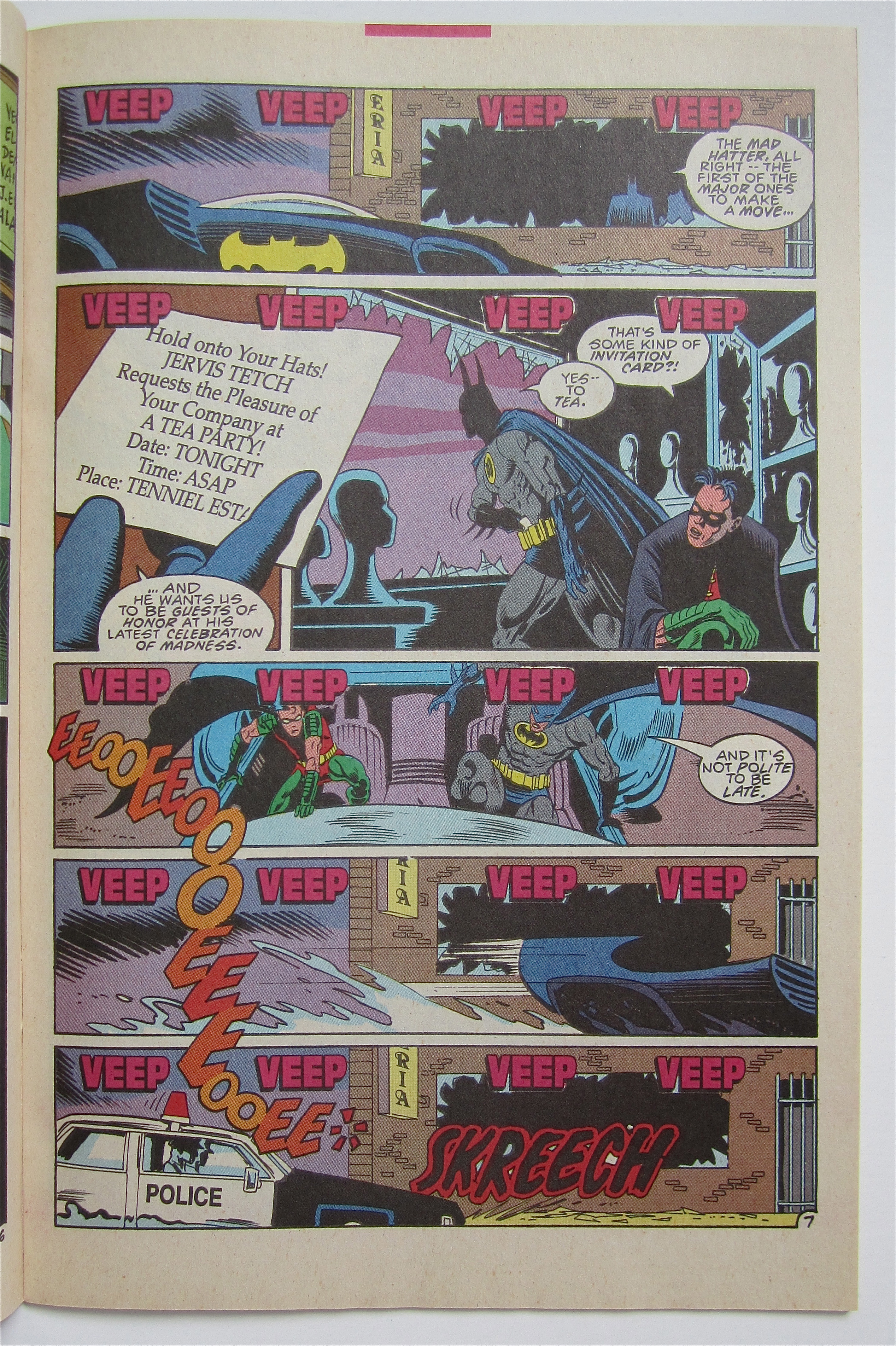 Batman Comic May 1993 Promo DC Comic # 492