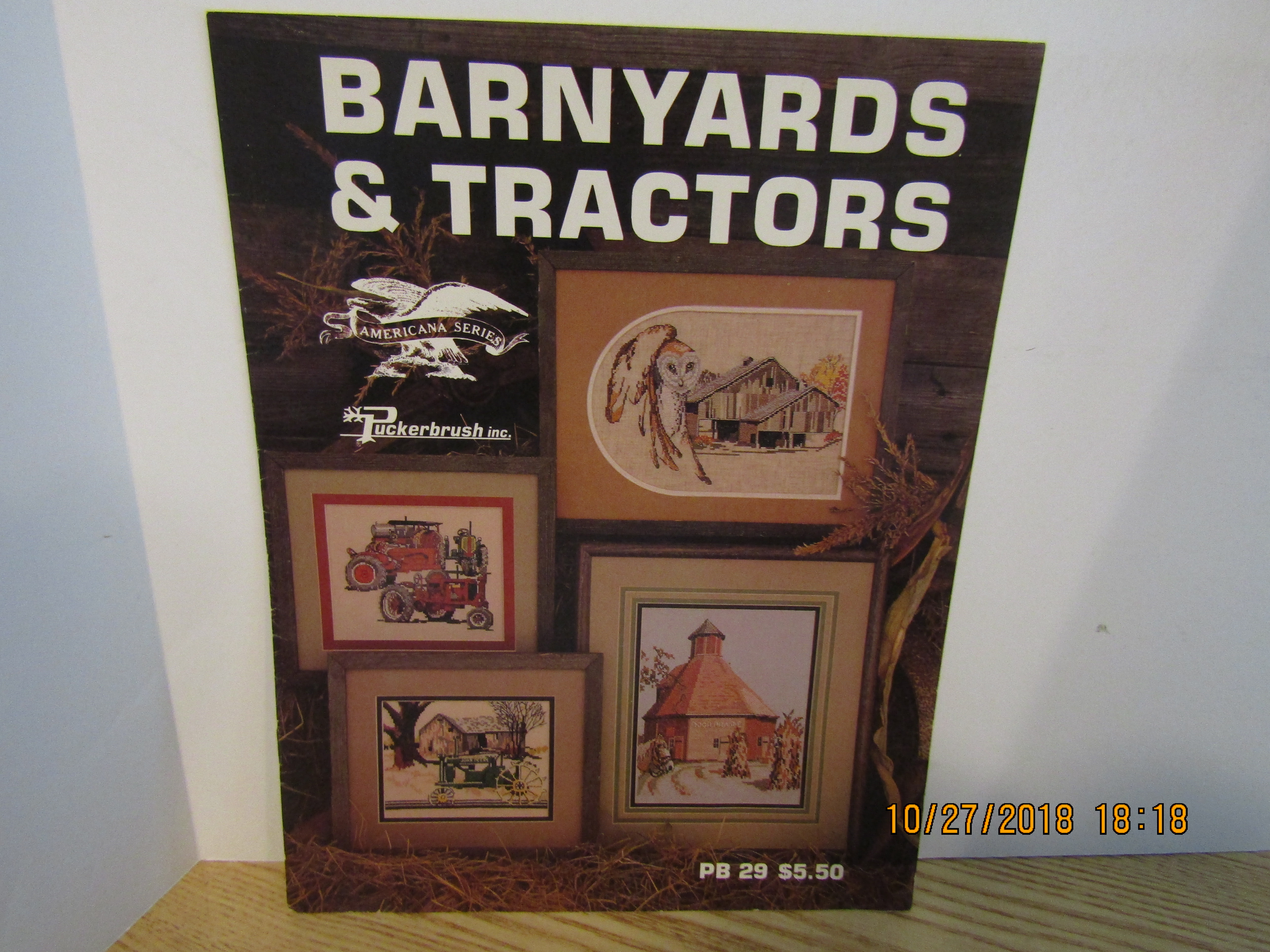 Puckerbrush Craft Book Barnyards & Tractors  #29