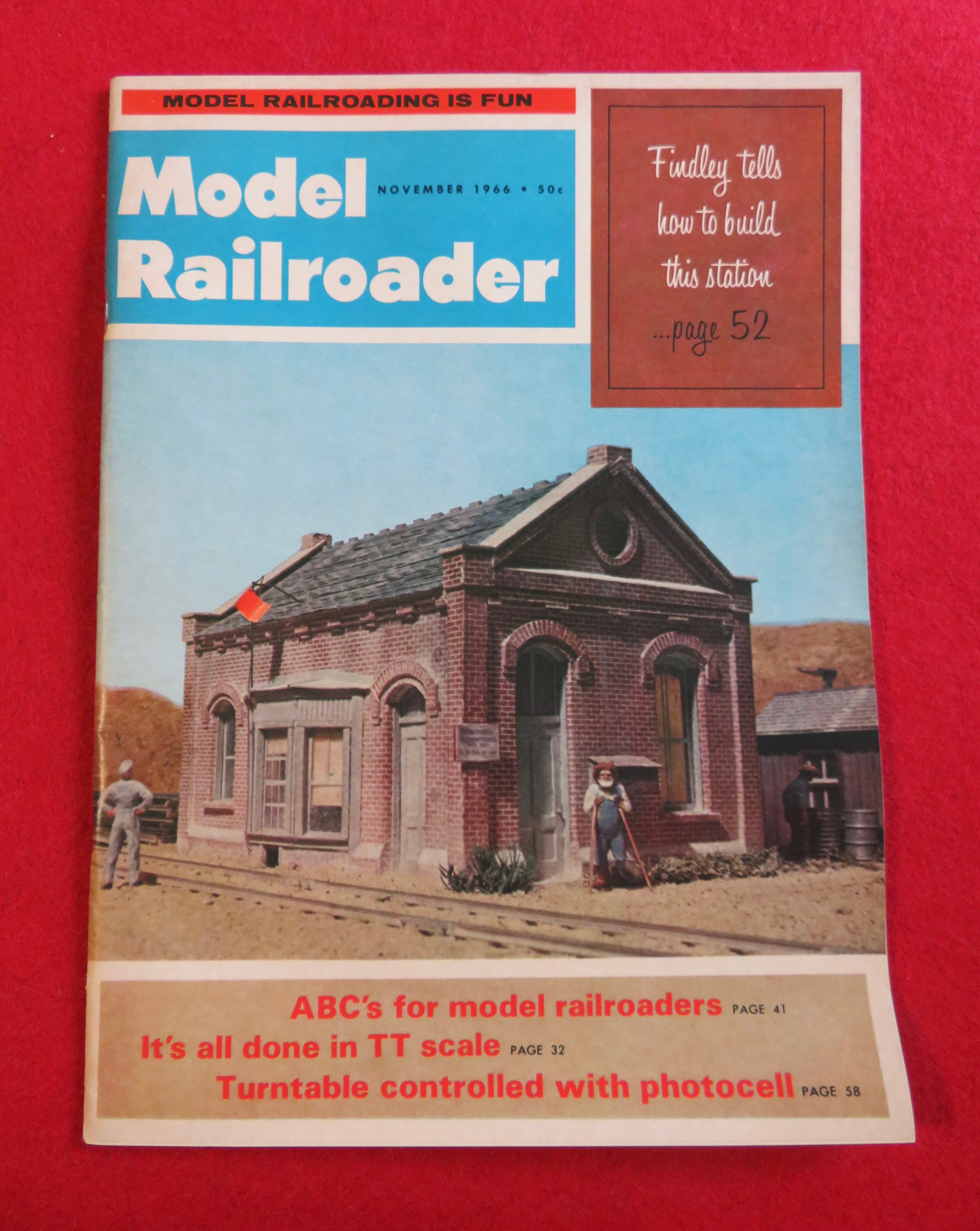 Model Railroader Magazine November 1966