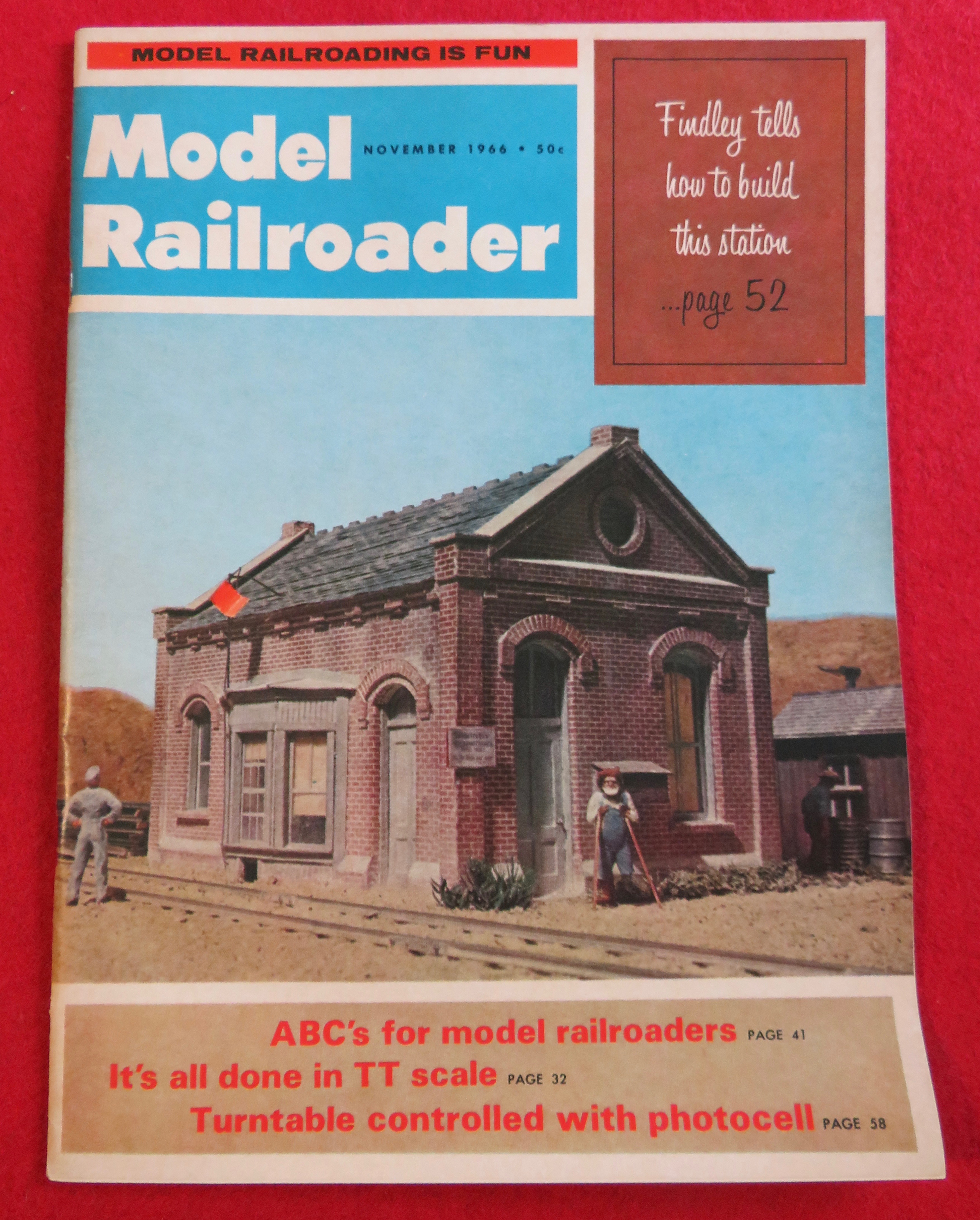 Model Railroader Magazine November 1966