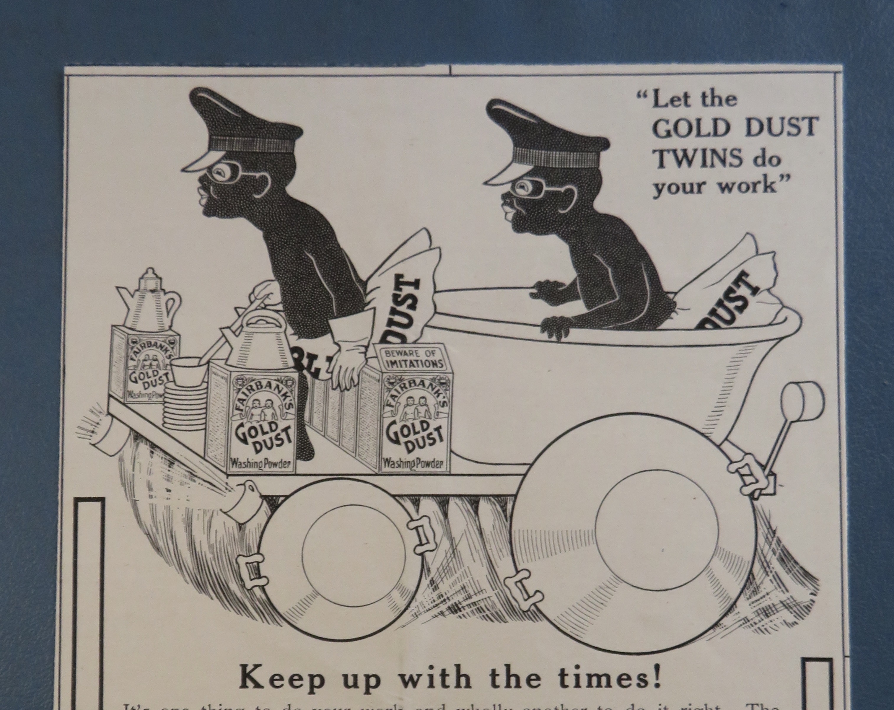 1905 Gold Dust Washing Powder with Gold Dust Twins
