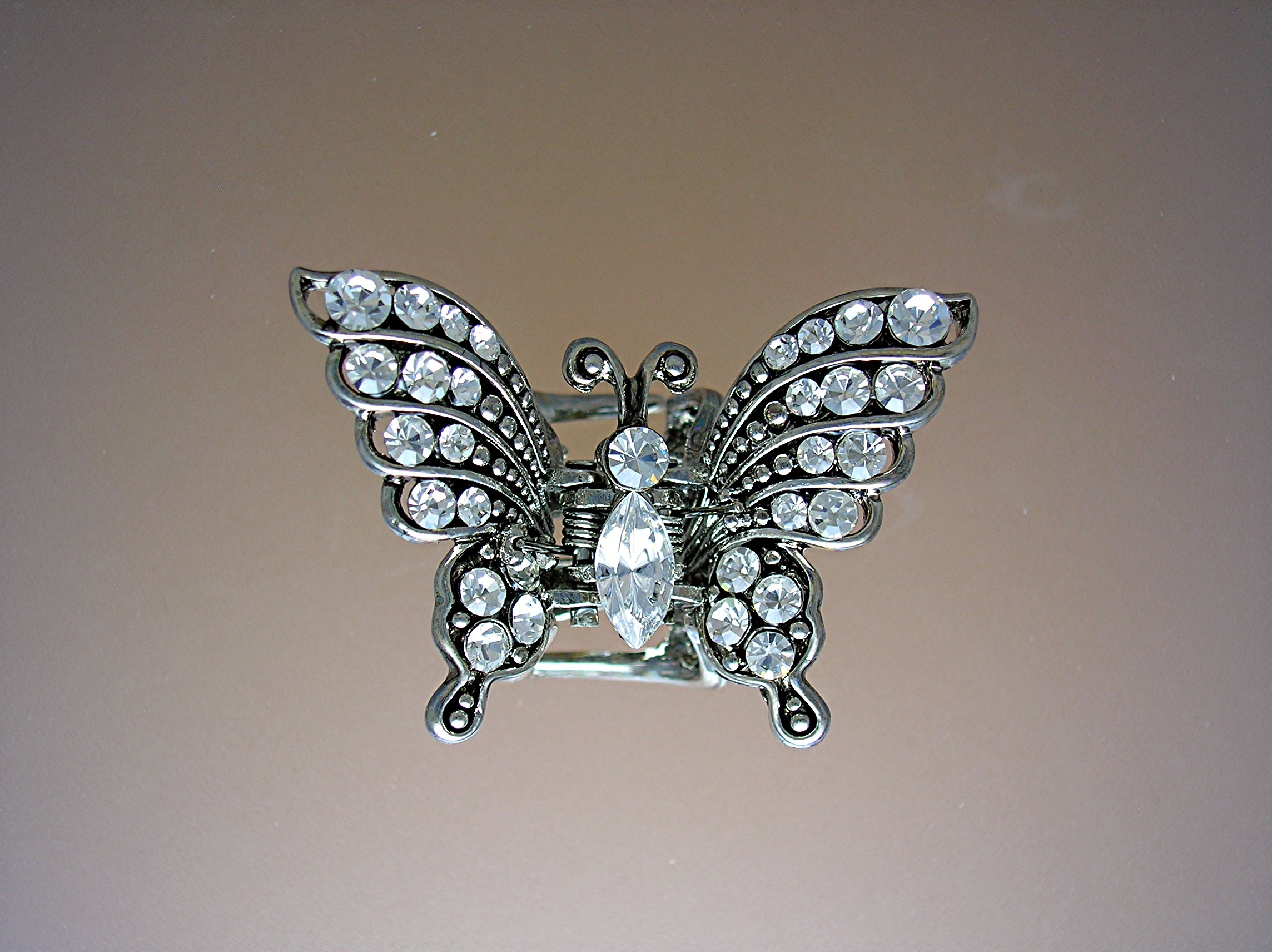Crystal Butterfly Hair Clip