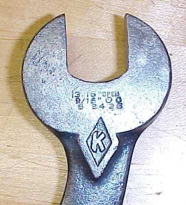 Kraeuter "S" Open End Wrench
