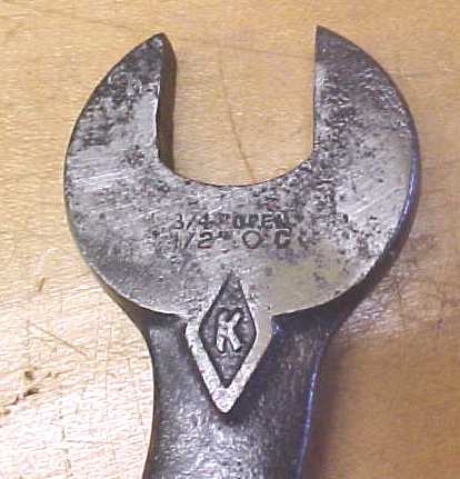 Kraeuter "S" Open End Wrench