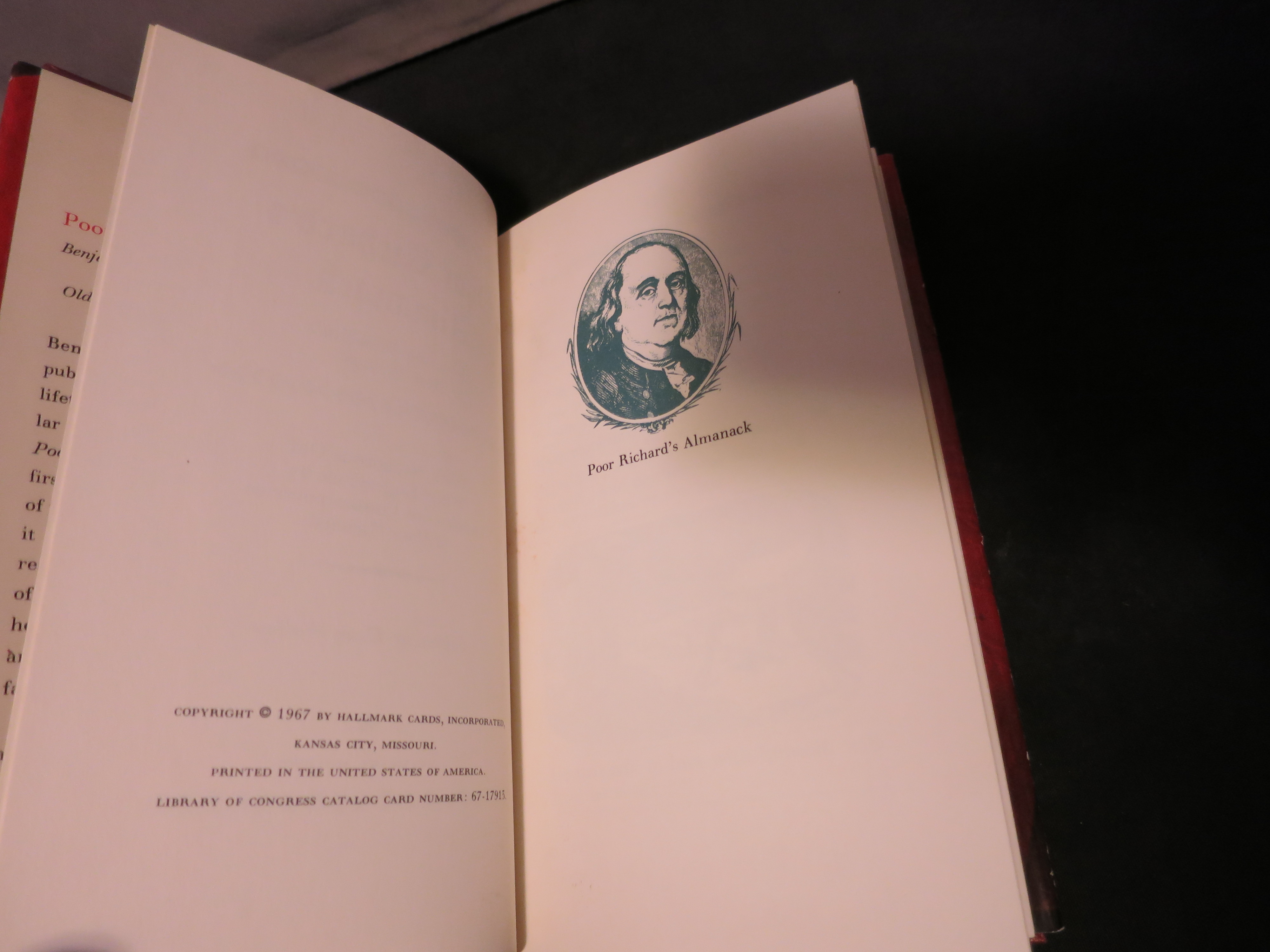 Poor Richards Almanack Benjamin Franklin's Best Sayings