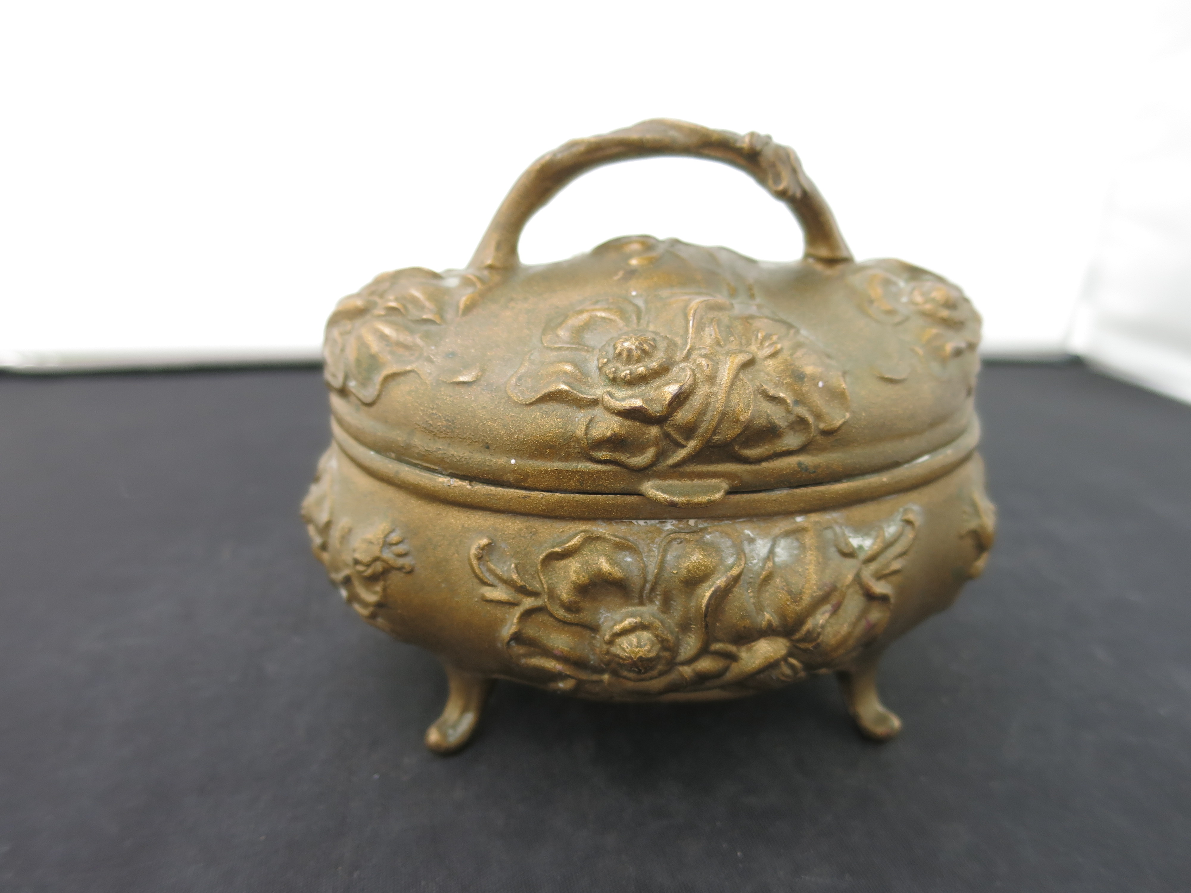Art Nouveau Dresser Box Jewelry Casket Trademark J B Signifies
