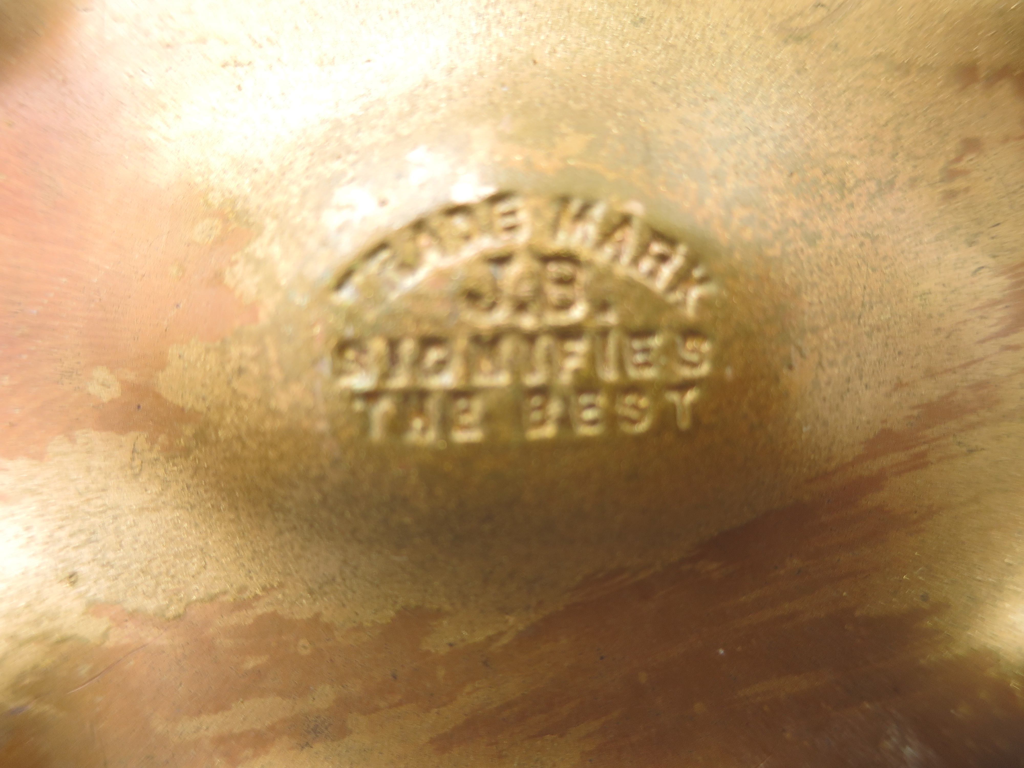 Art Nouveau Dresser Box Jewelry Casket Trademark J B Signifies