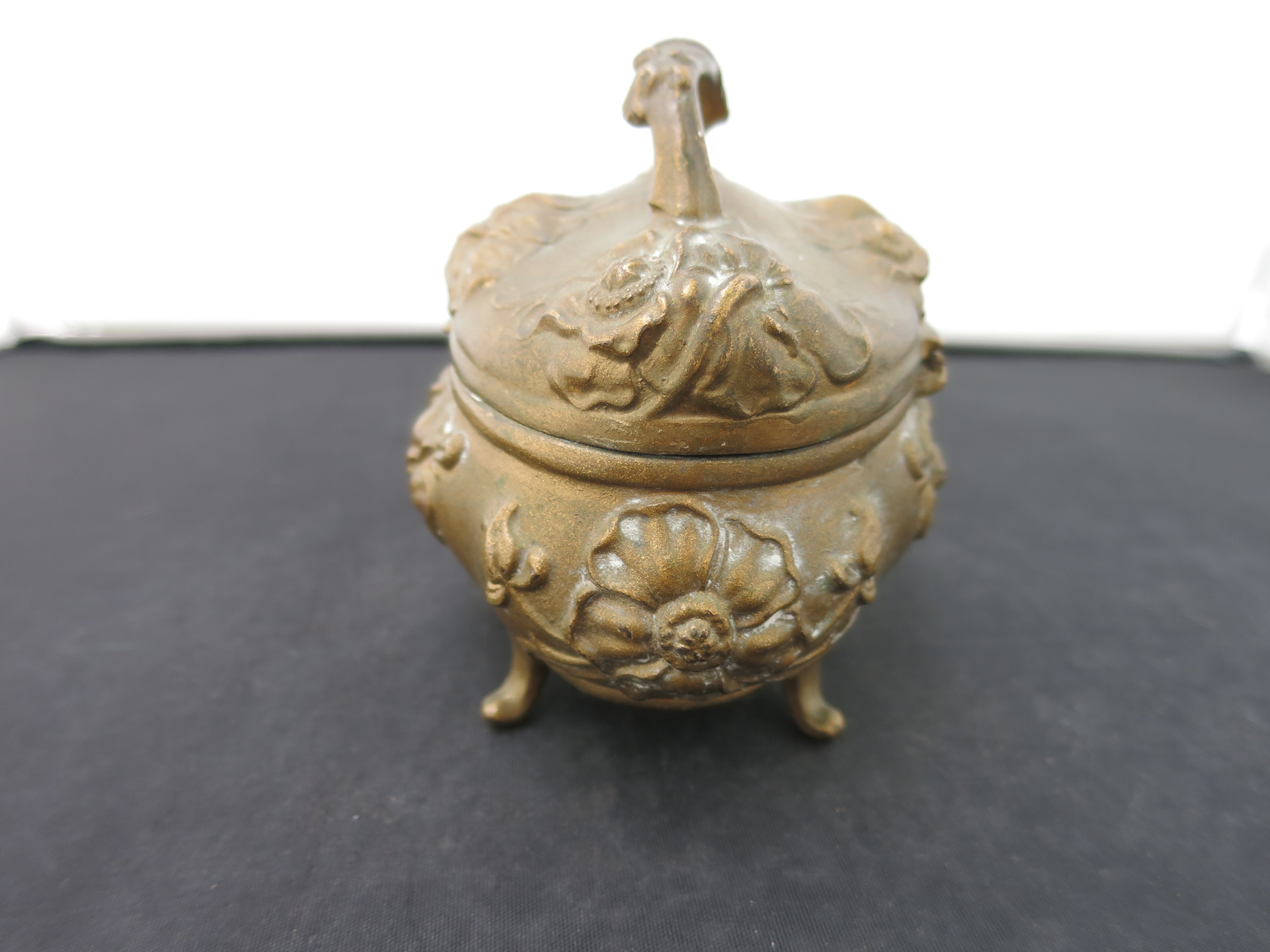 Art Nouveau Dresser Box Jewelry Casket Trademark J B Signifies