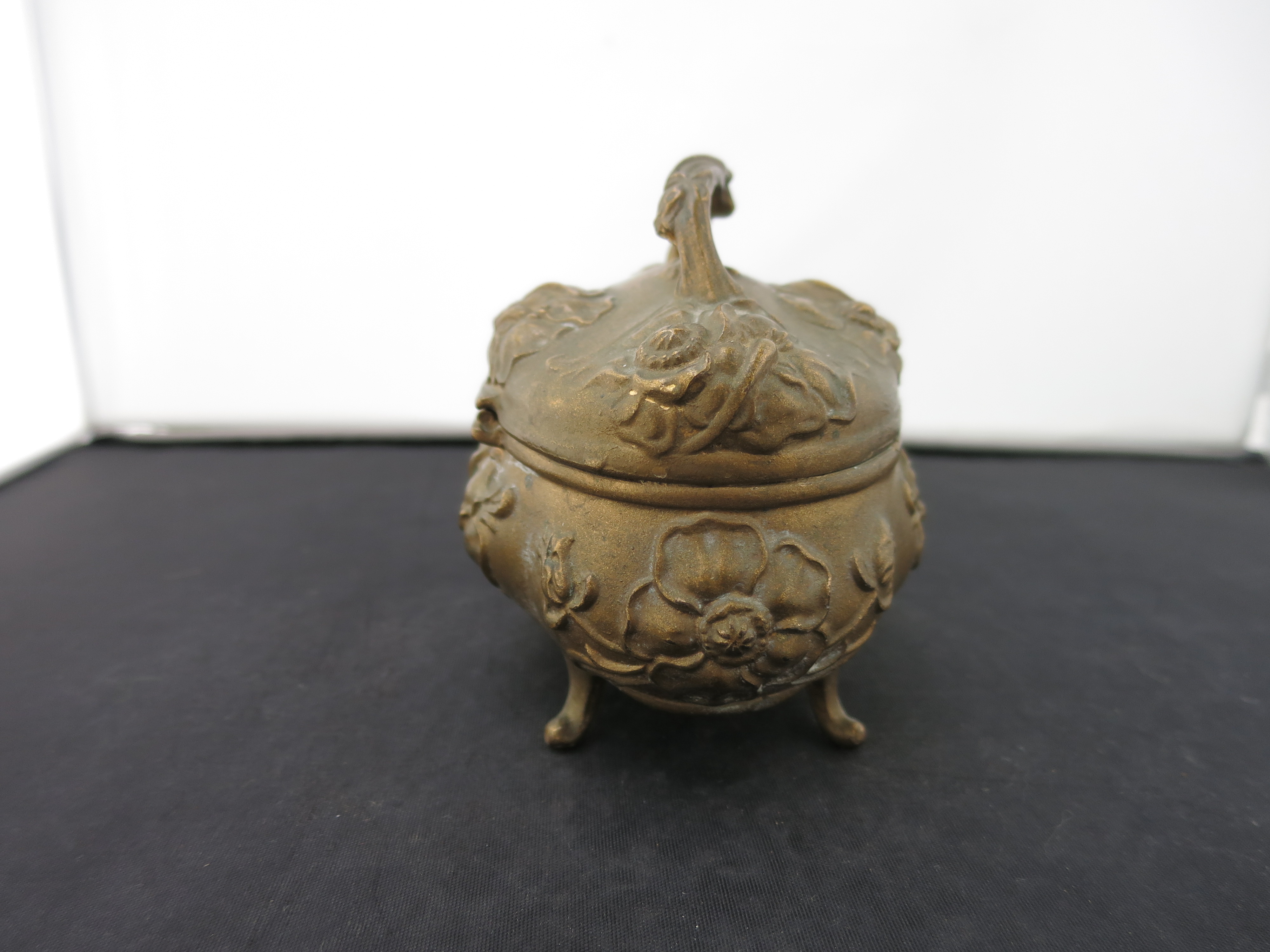 Art Nouveau Dresser Box Jewelry Casket Trademark J B Signifies