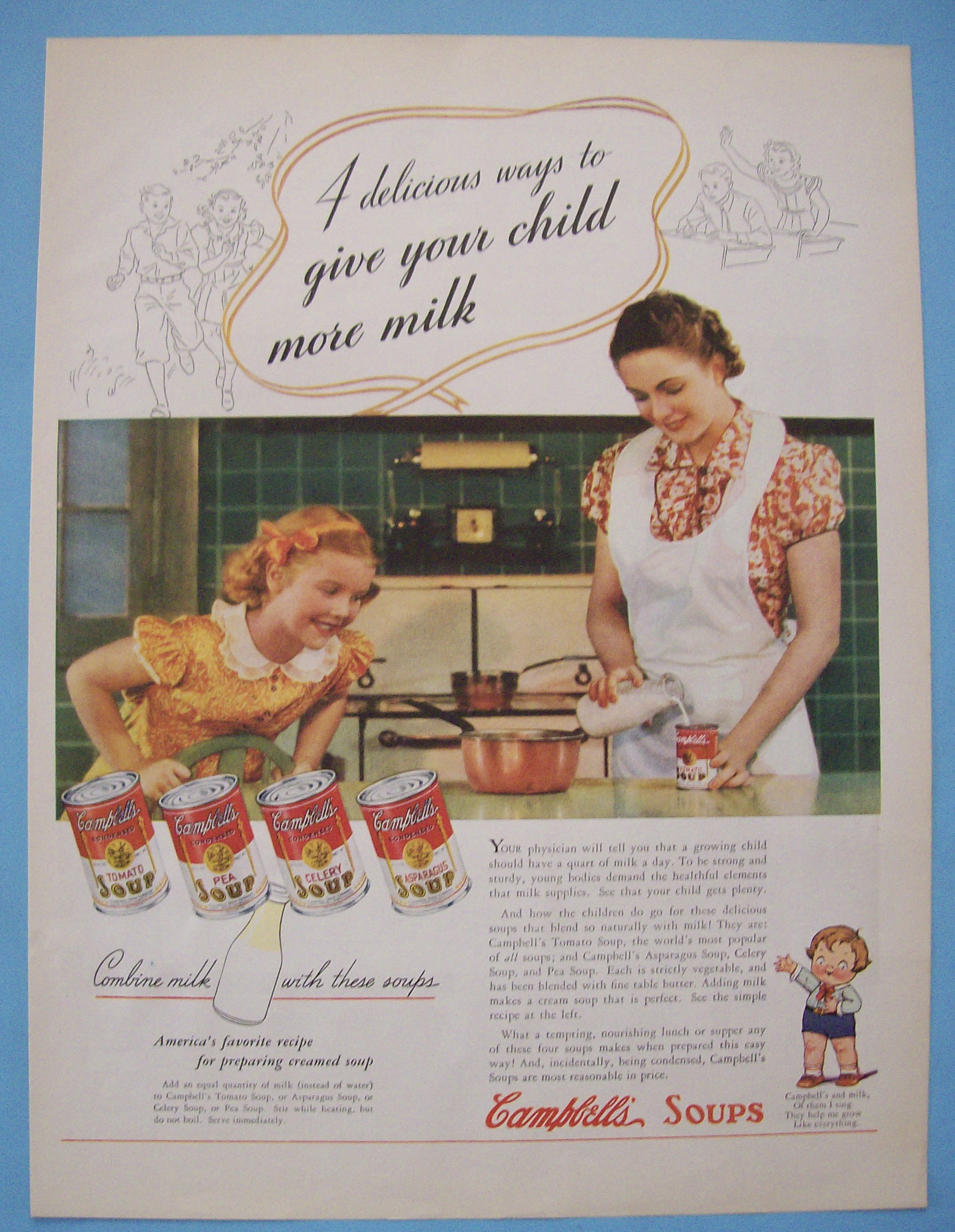 Vintage Ad: 1937 Campbell's Soup