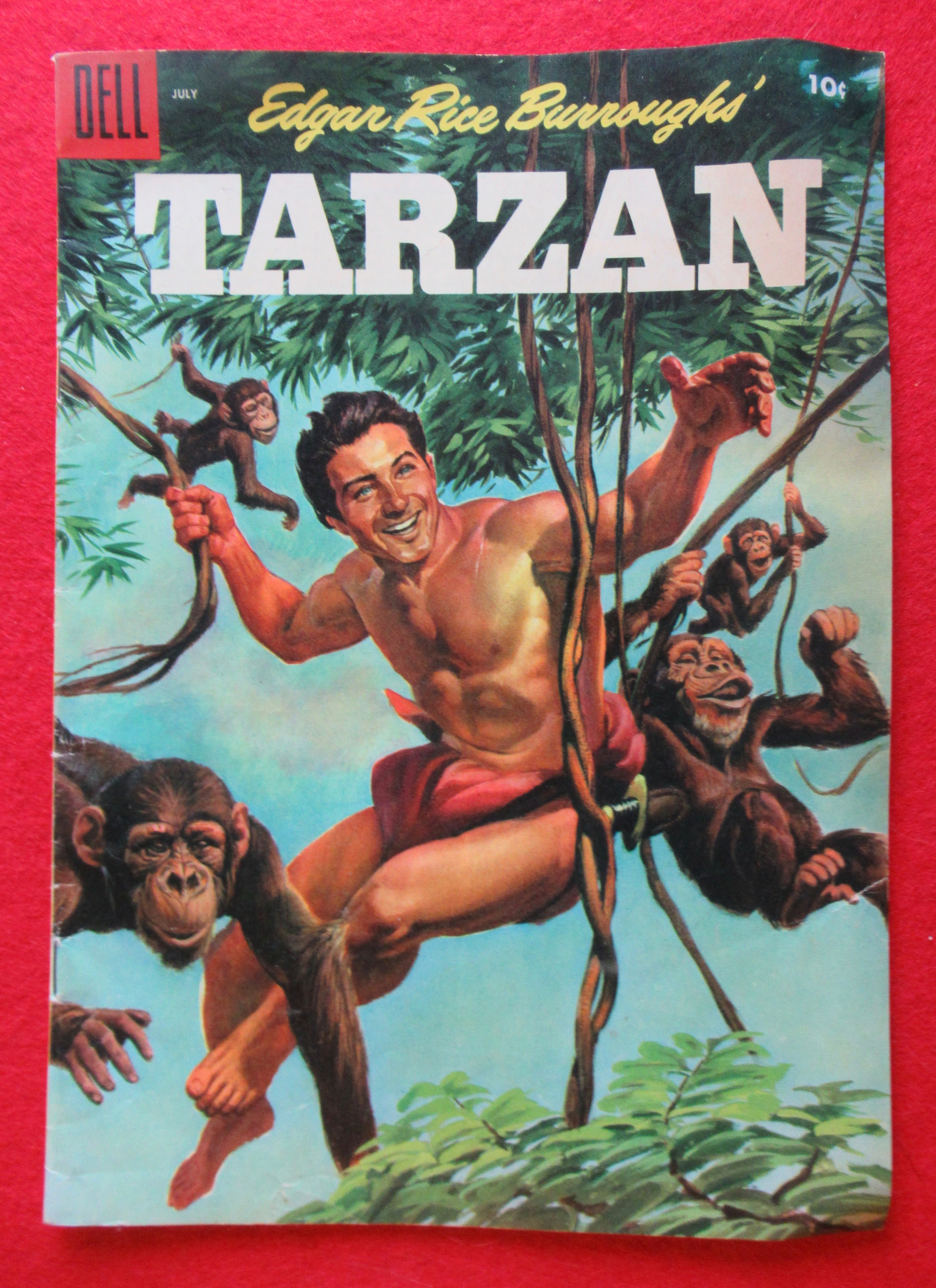 Tarzan Comics July 1955 The Pygmy Elephants